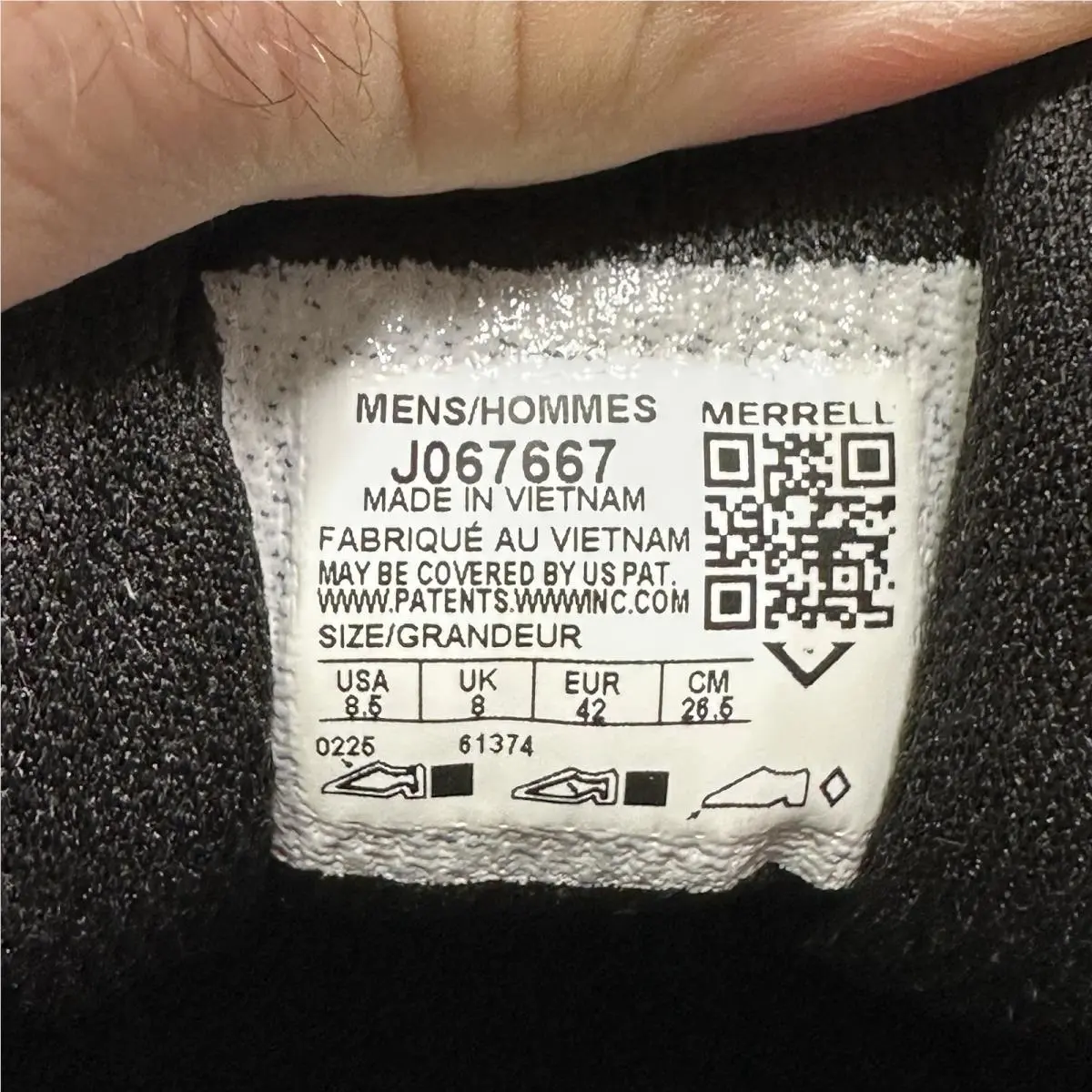 Merrell shoes - Vapor Glove 6 - Vapor Glove - J067667 - Multicolor 10