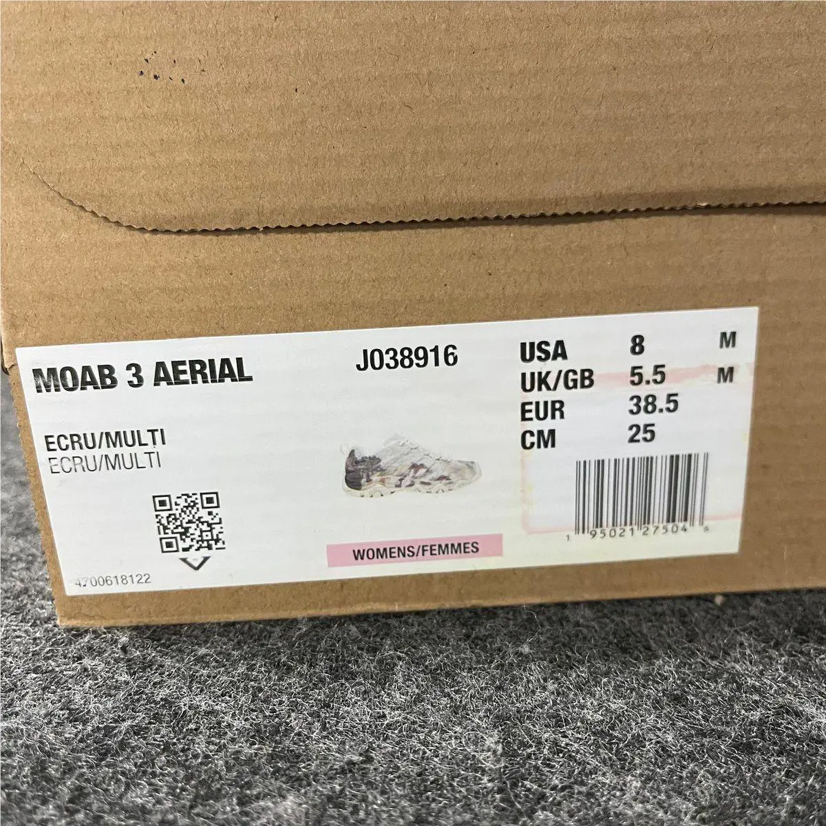 Merrell shoes - VS191315 - vs-191315 - Multicolor (UPC: 195021275046) 3