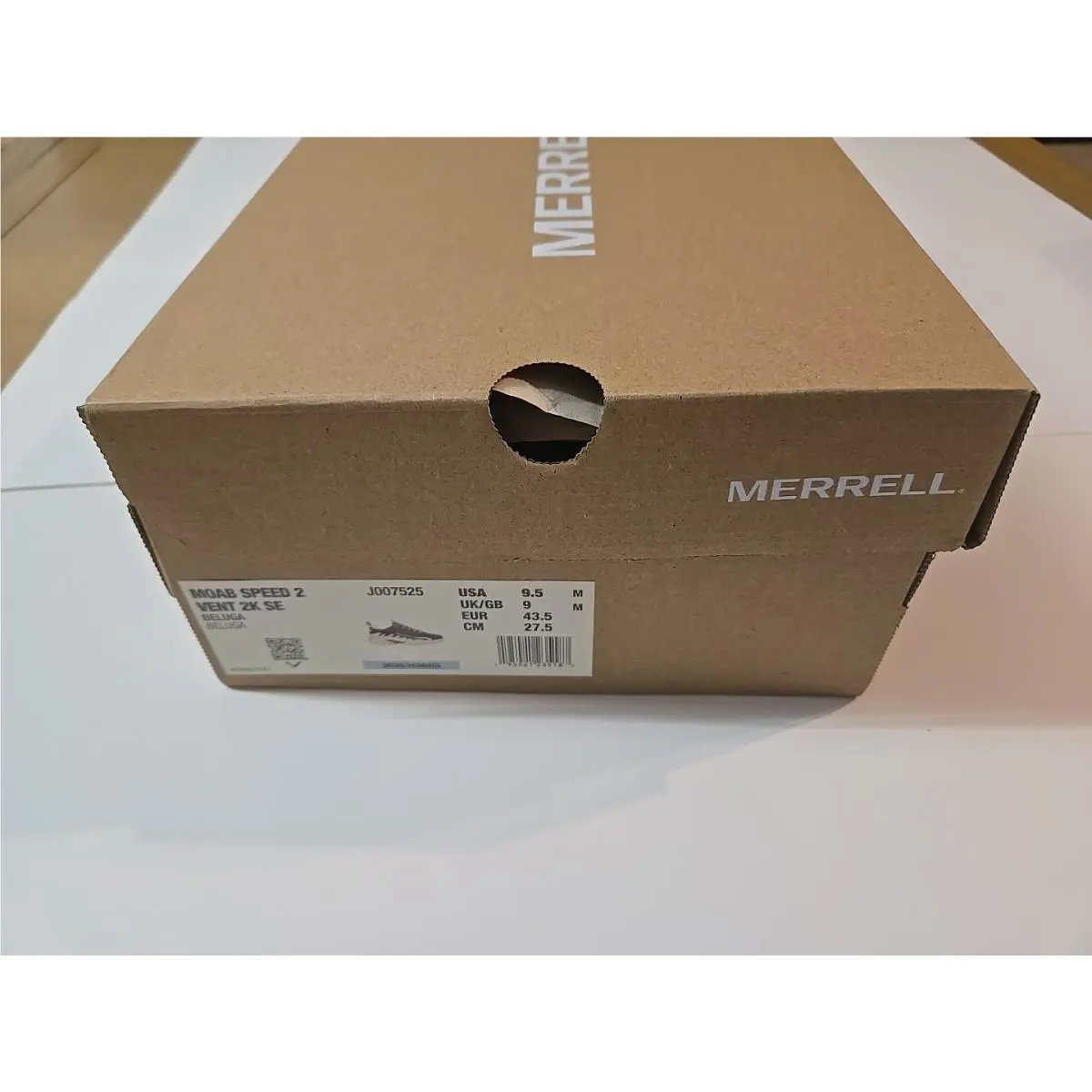 Merrell shoes - Merrell Moab Speed 2 Vent 2K - ML007525 - Gray (UPC: 195021235187) 3