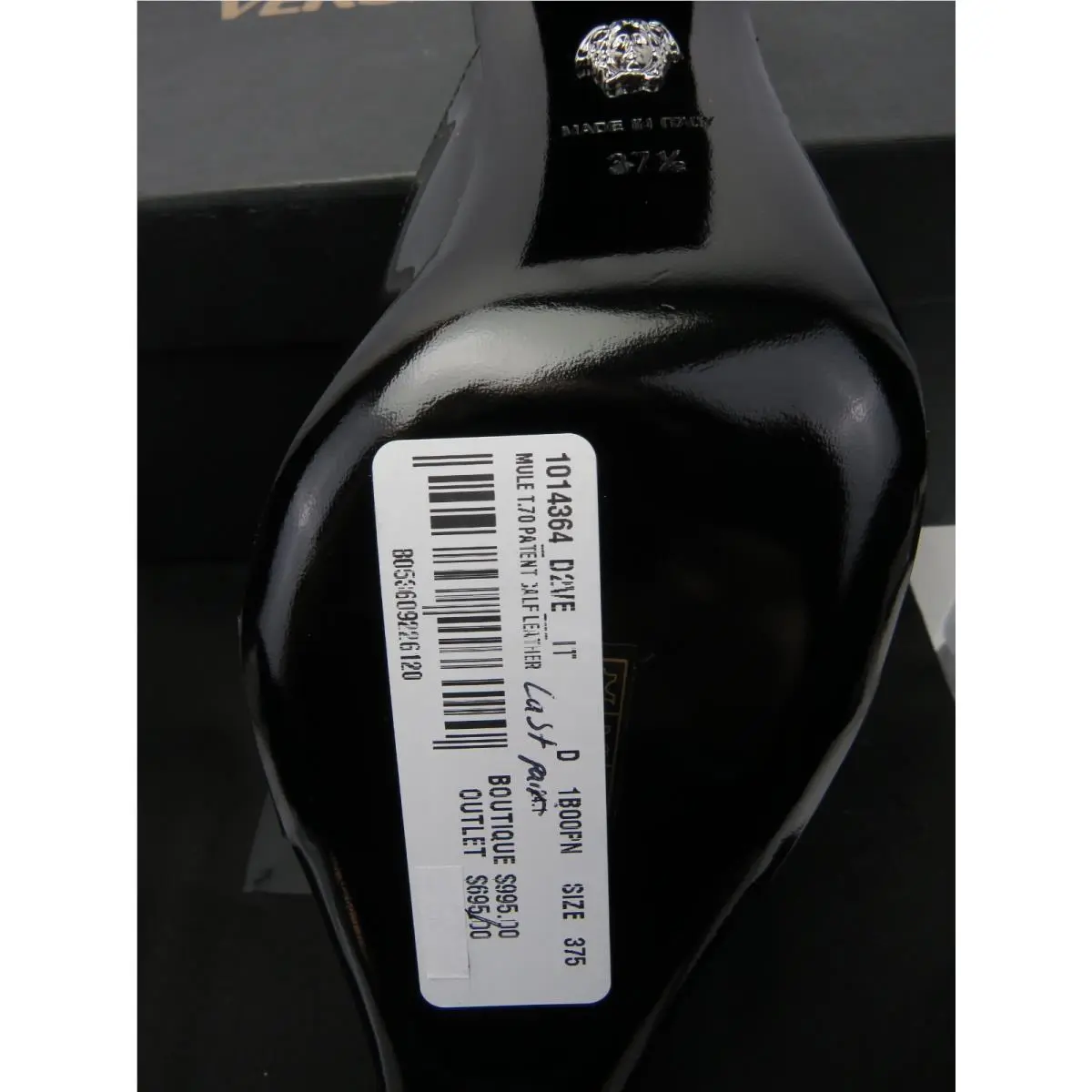 Versace shoes - 1014364 - 1014364 - Black (UPC: 8056204696077) 8
