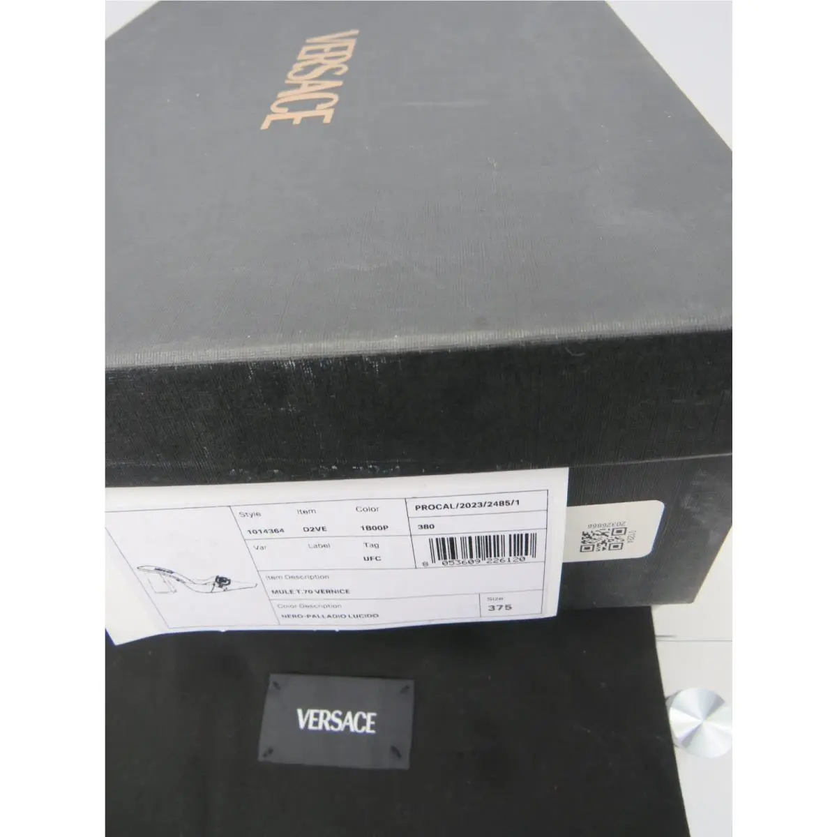 Versace shoes - 1014364 - 1014364 - Black (UPC: 8056204696077) 9