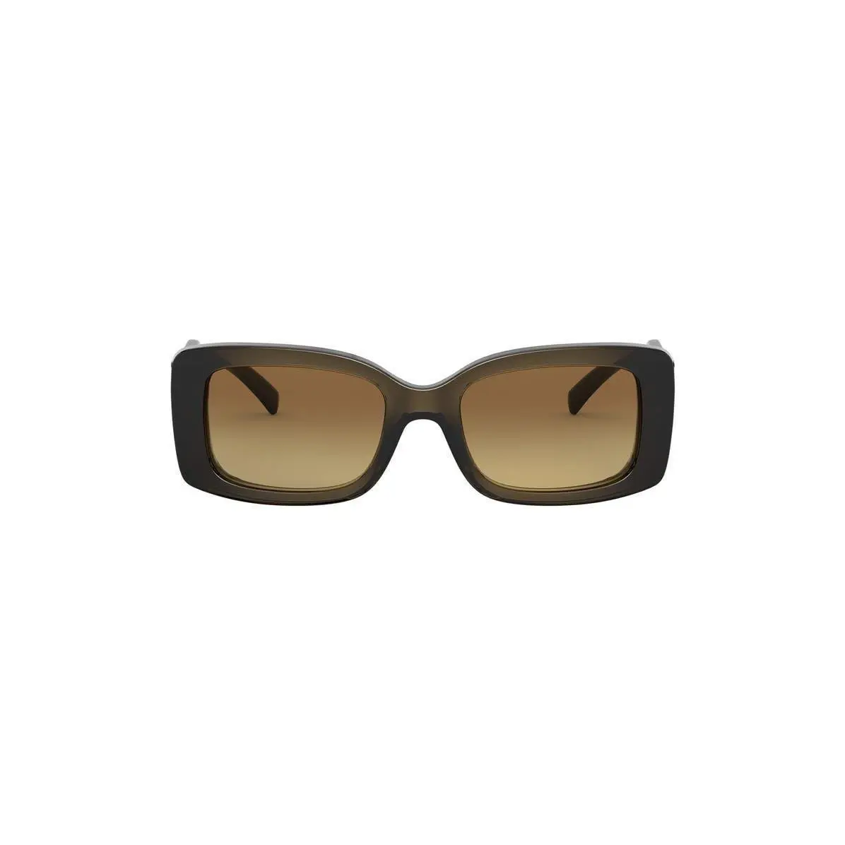 Versace Men 52mm Pillow Gradient Polarized Rectangular Sunglasses