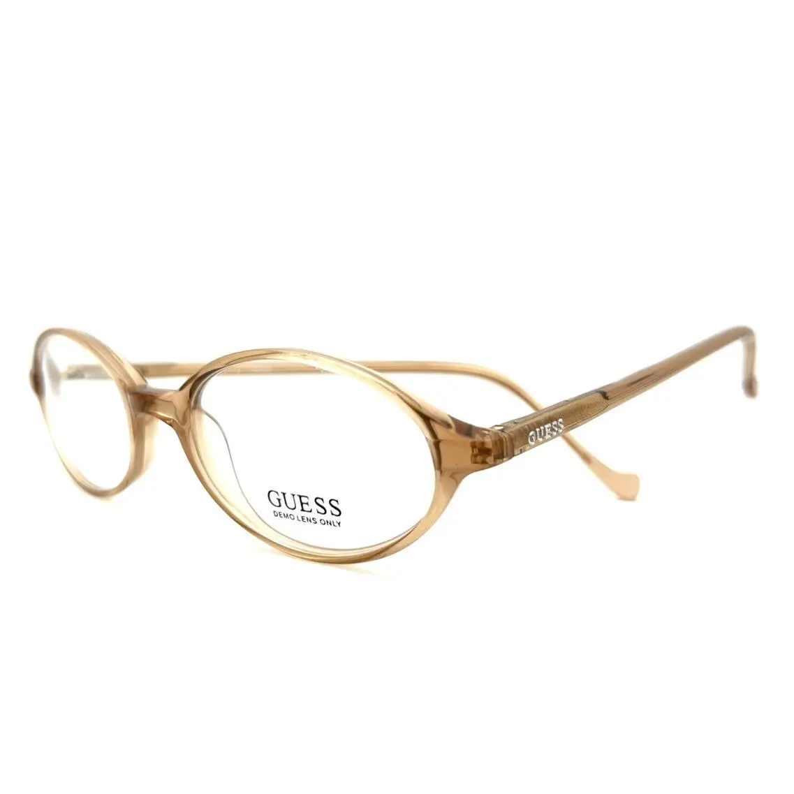 Guess Eyeglasses GU 1024 Brown Clear 46-16-130 with Generic Case