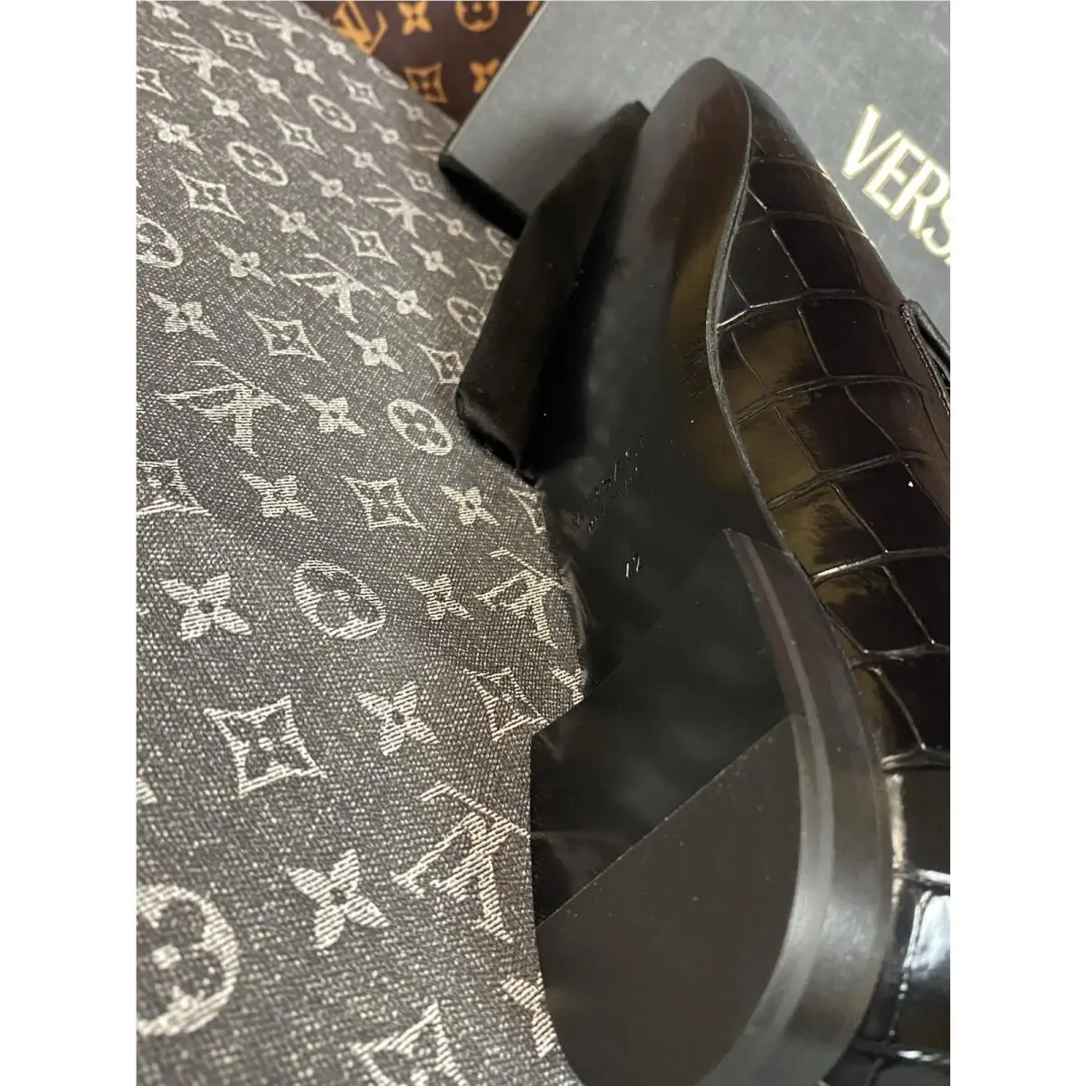 Versace shoes - Smoking Slipper - Smoking Slipper - Black (UPC: 8054952334869) 4