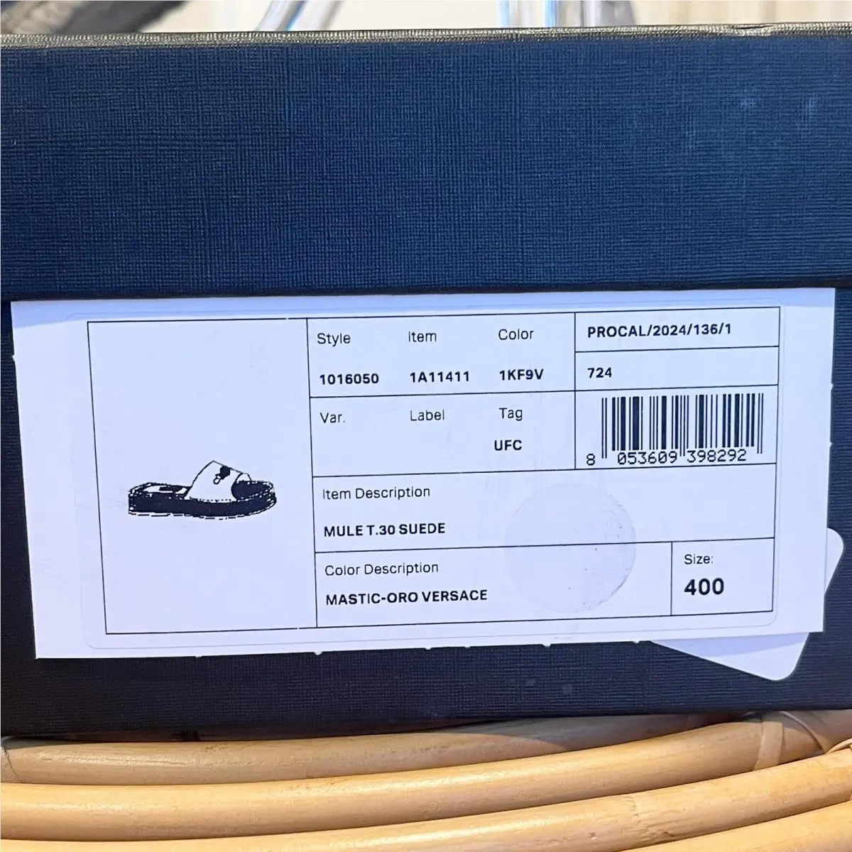Versace shoes - NA - Gold 7