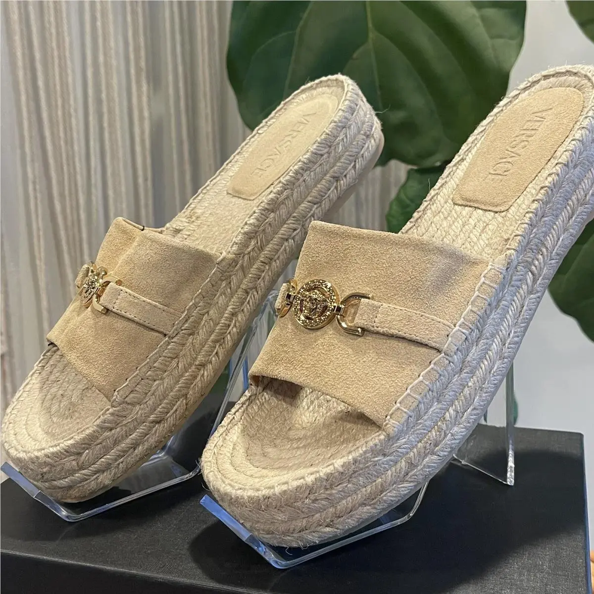 Versace shoes - NA - Gold 1