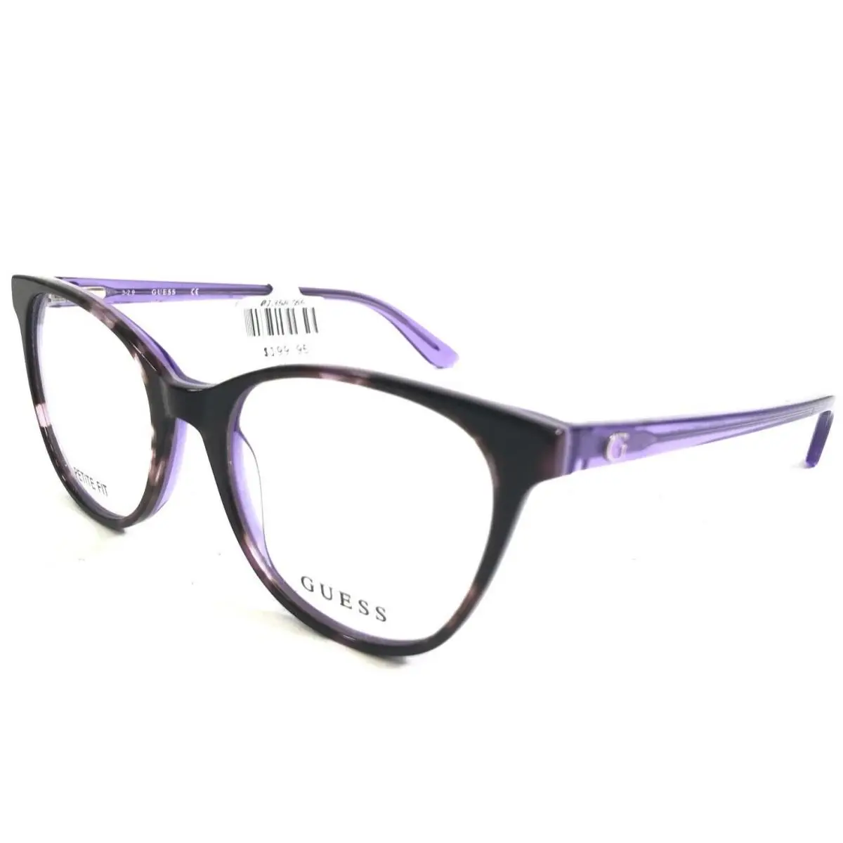 Guess Petite Eyeglasses Frames GU2734 083 Brown Tortoise Purple 49-17-140