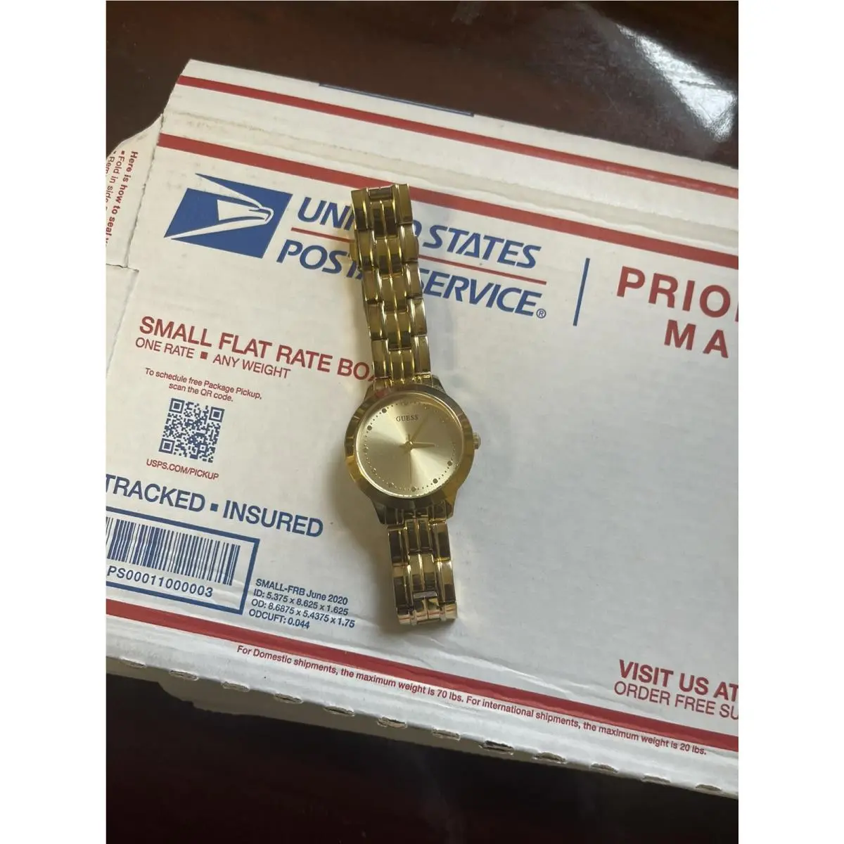 Guess Women`s Gold Stainless Steel