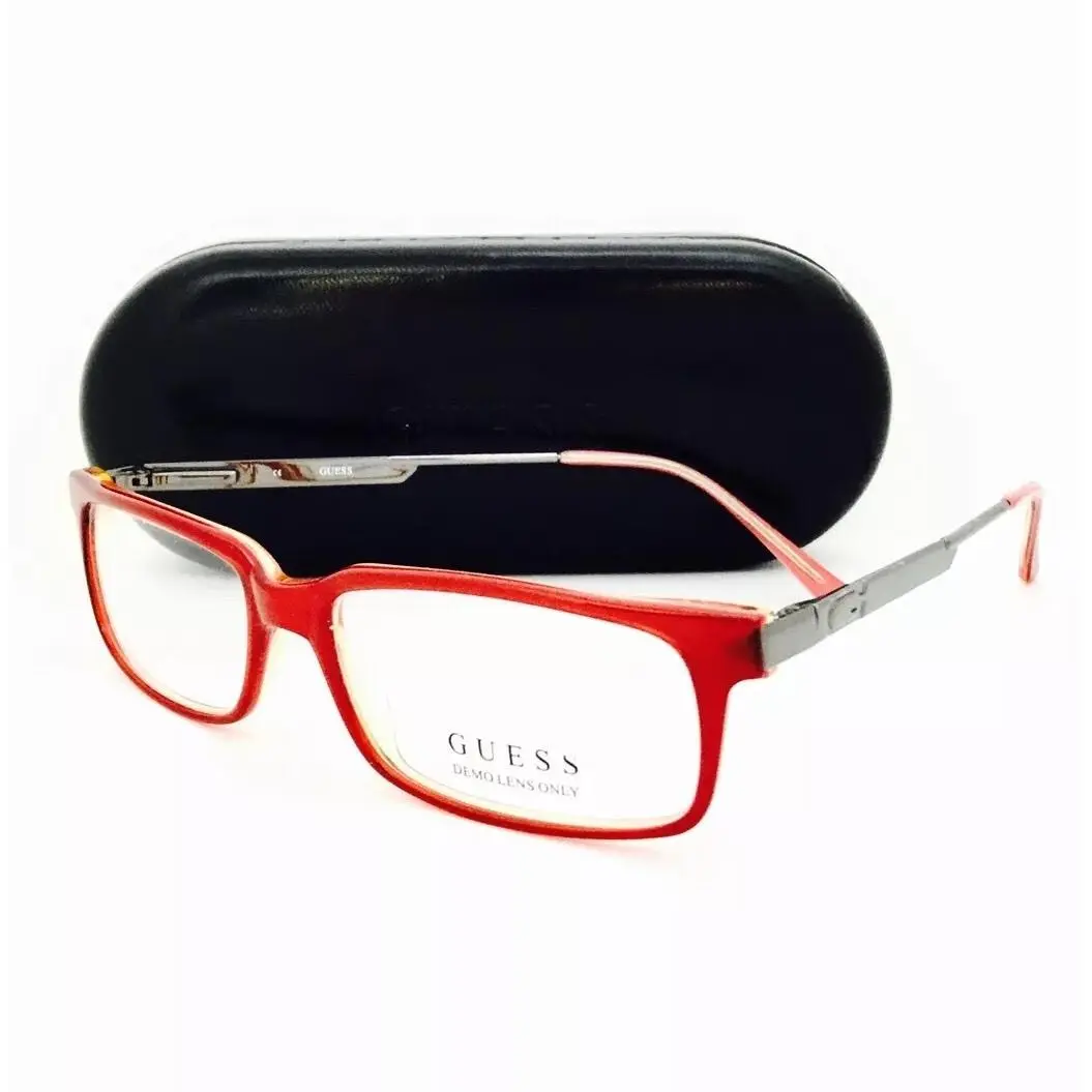 Guess Eyeglasses GU 1268 Red 52•15•140 with Generic Case