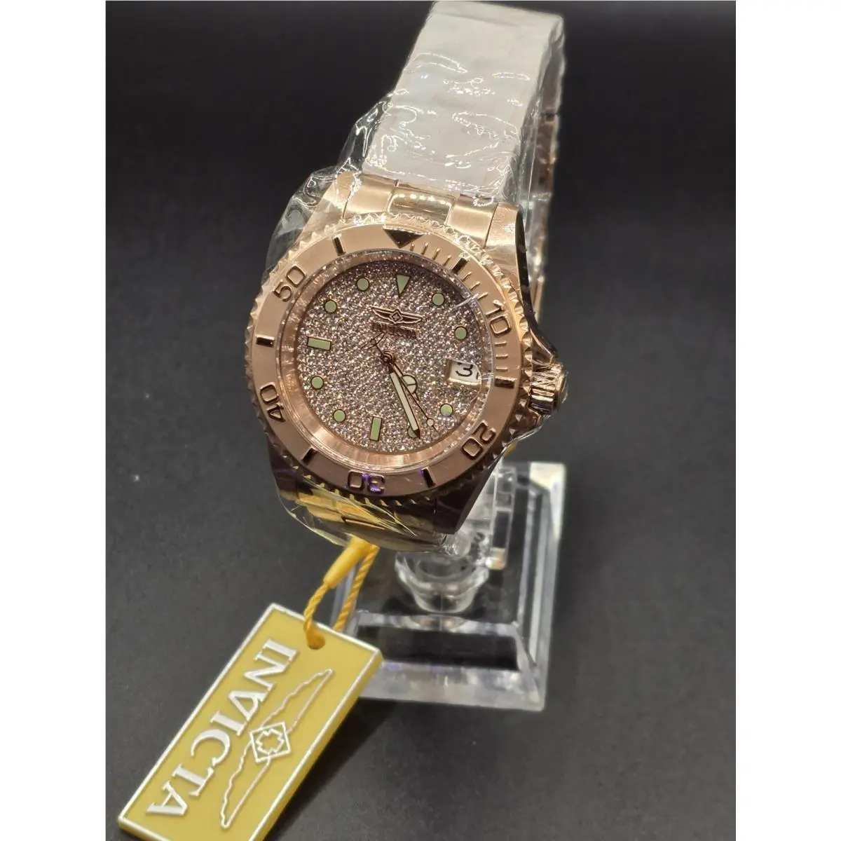 Pro Diver Starlight Rose Gold Japan Automatic 40mm Stainless Watch 50281 by Invicta