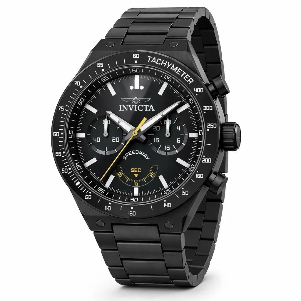 Invicta Speedway Gearshift Men`s Watch 44mm Chronograph Date Model 49378
