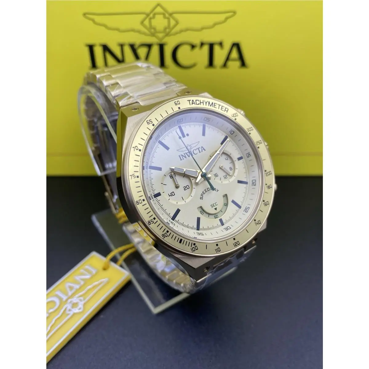 Invicta Speedway Men`s Watch - 44mm Gold 50760