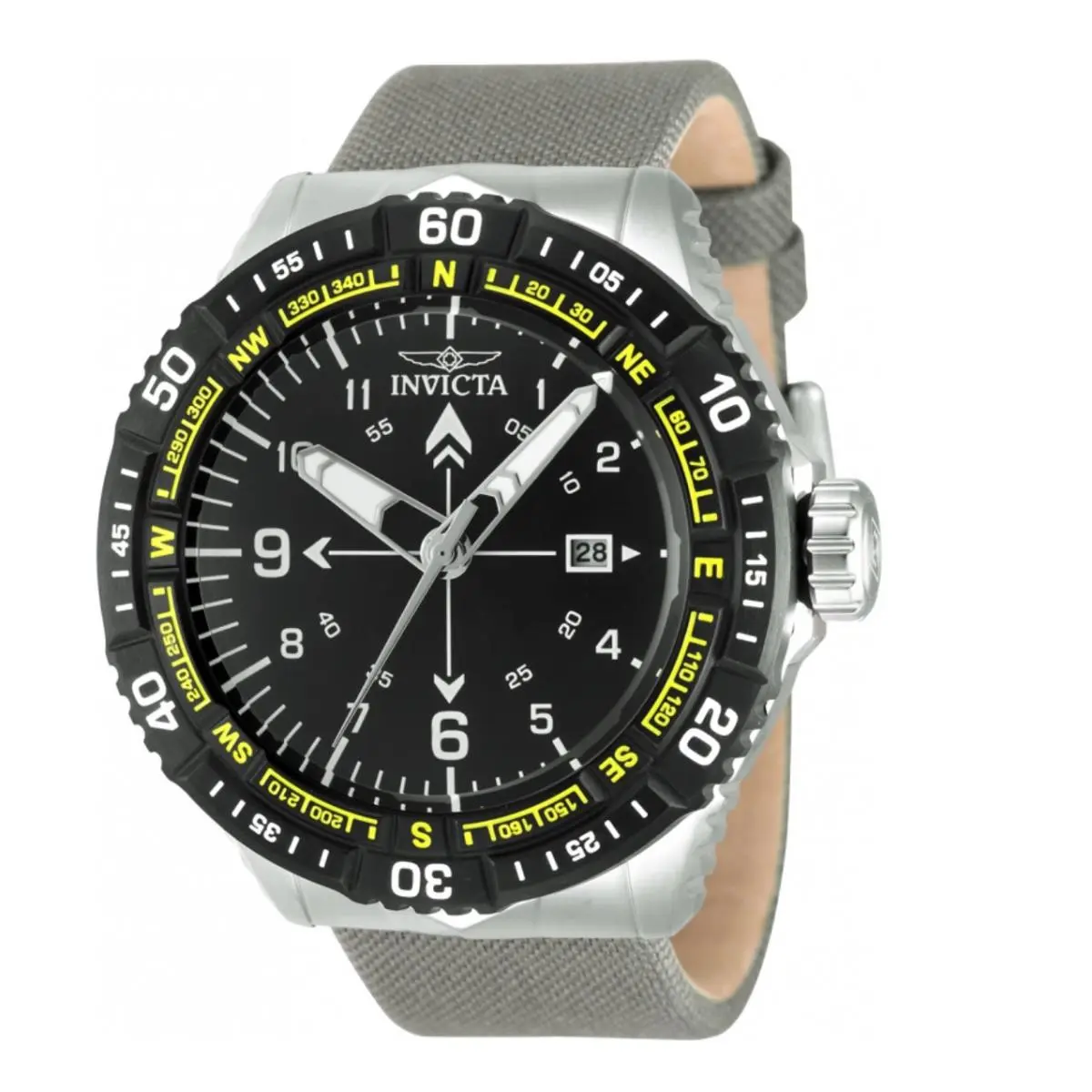Coalition Forces Men`s Axis Ranger 49mm Black Dial Quartz Watch 49508 by Invicta