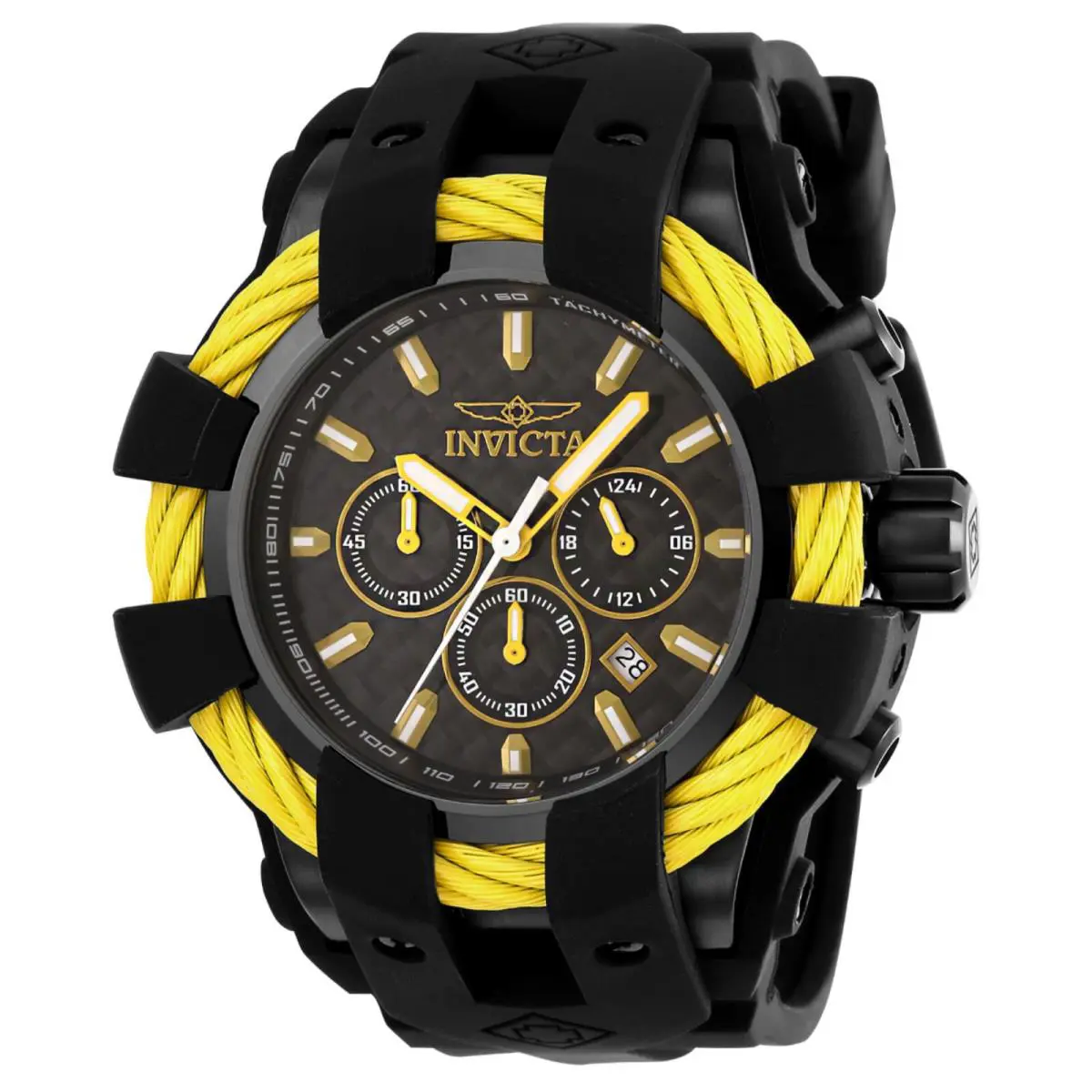 Invicta Bolt Shock Men`s Watch - 48mm Black 23871