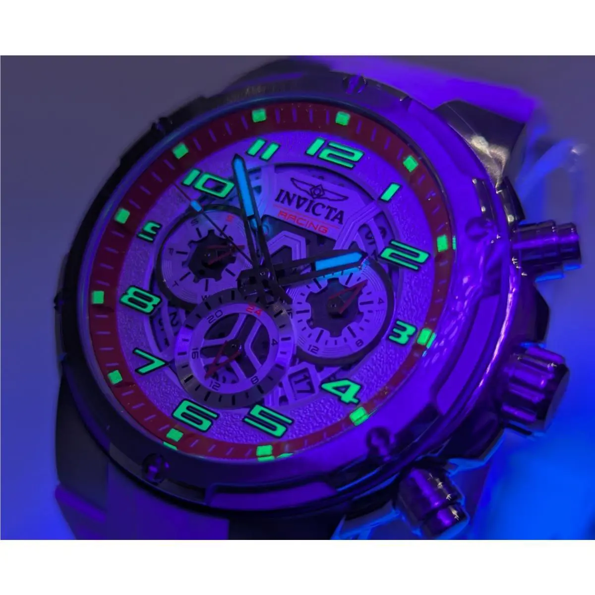 Invicta S1 Rally Stage Grid Men`s Watch - 49mm White 50262