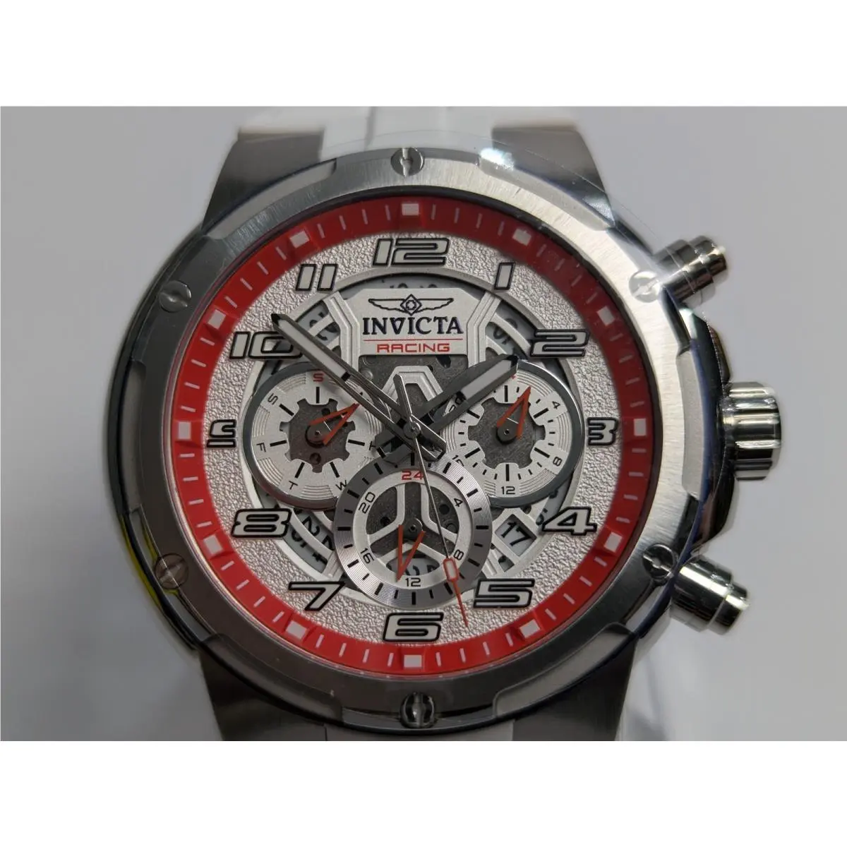 50262 S1 Rally Stage Grid Dual Time Movement w/3yr Warranty by Invicta