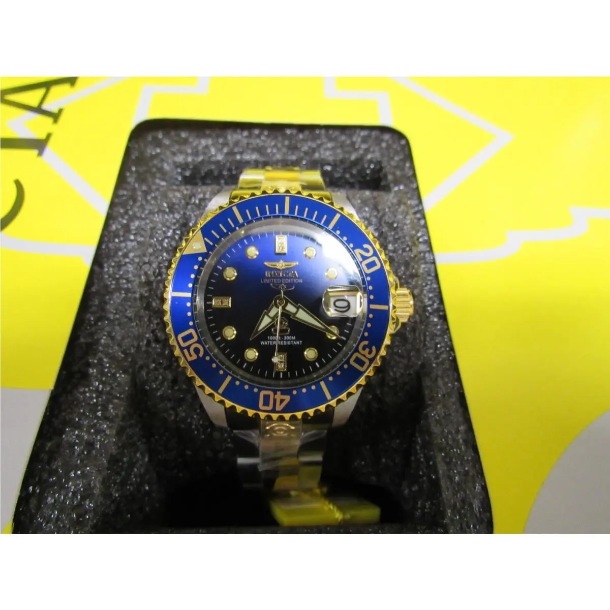 Invicta Limited Edition 38mm Pro Diver Diamond Watch 32923