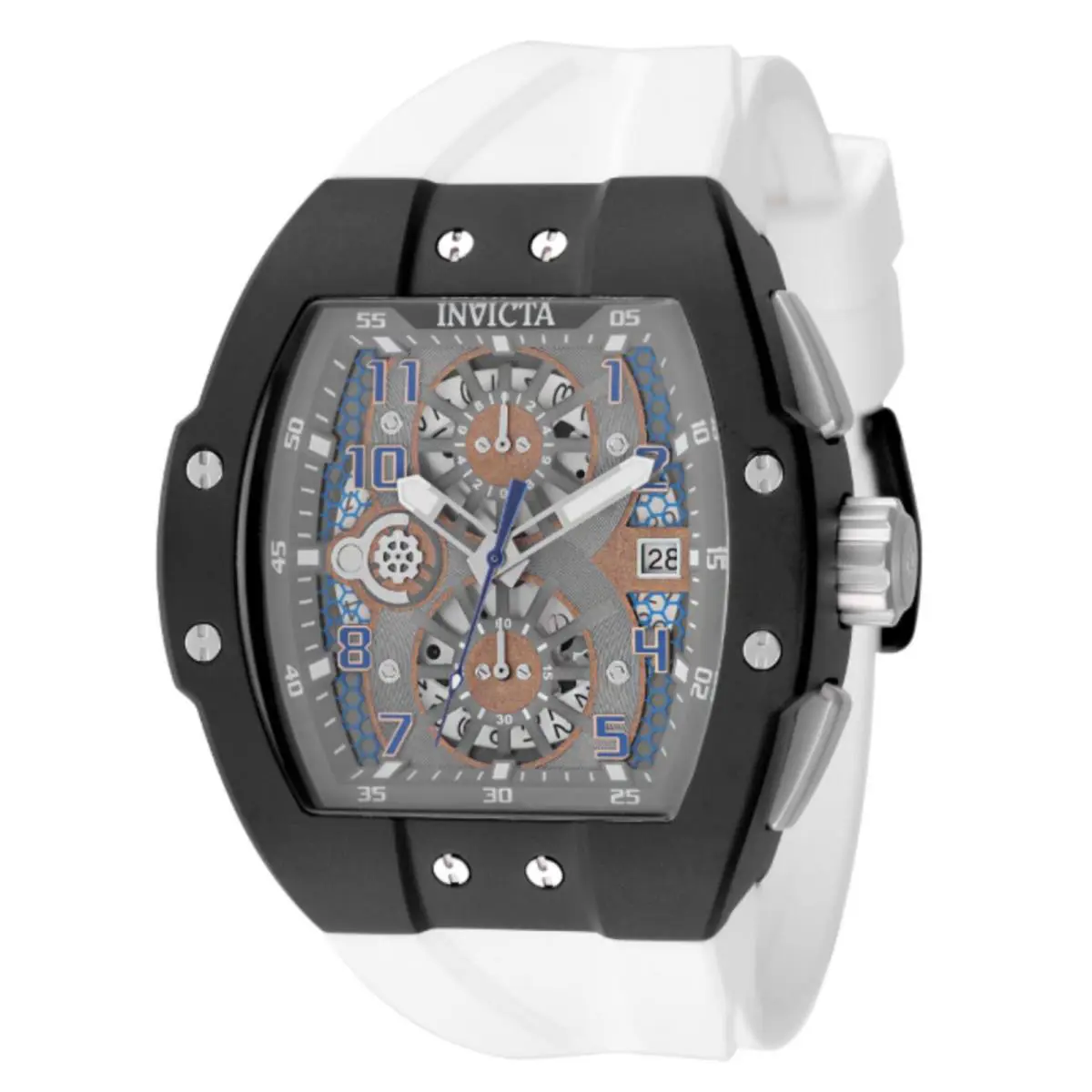 Invicta Racing Pitlane Men`s Watch - 47mm White 50411