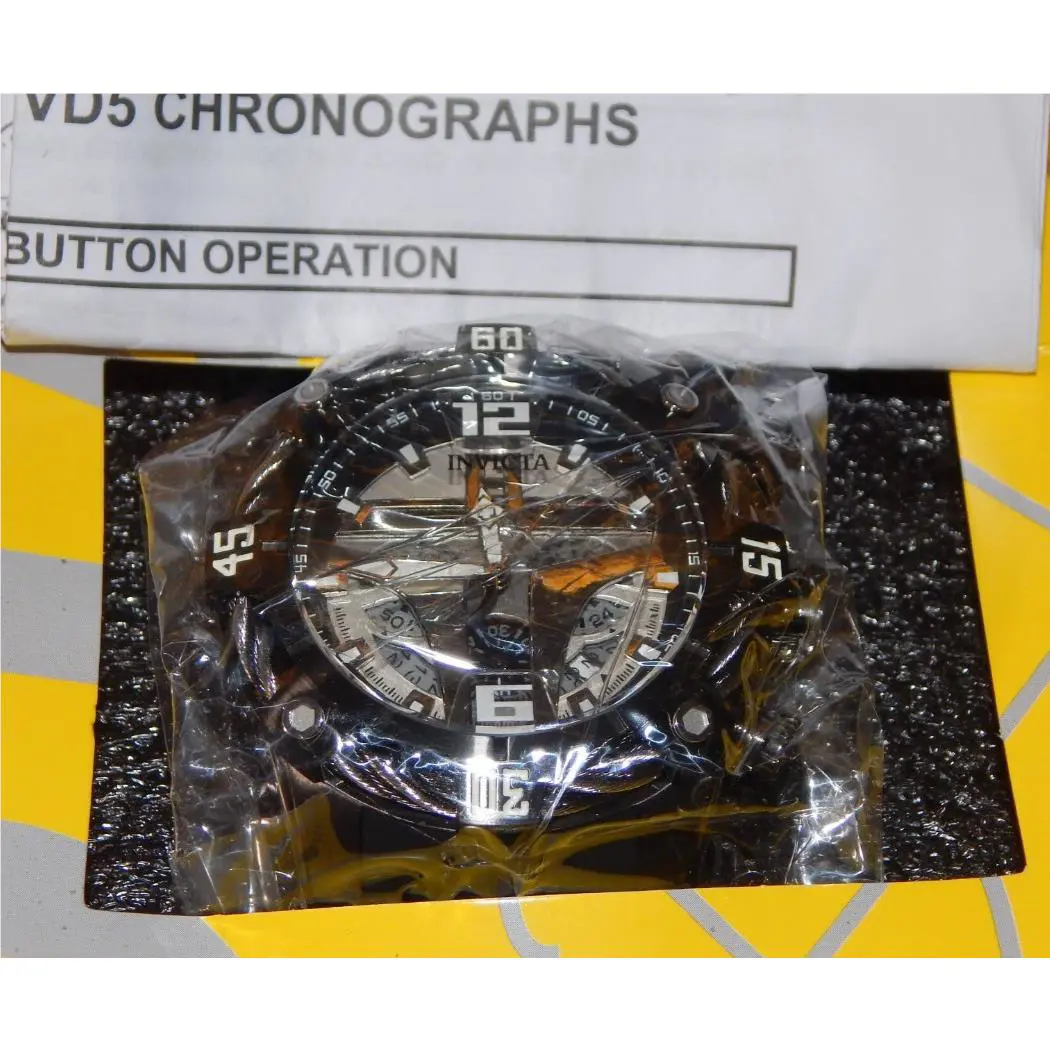 Invicta Star Wars Mandalorian Stainless Chronograph 52mm Watch 40295 Case