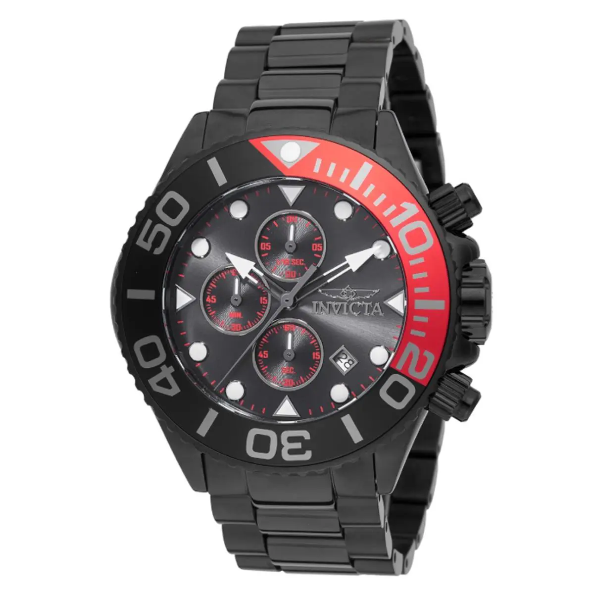 Invicta Grand Diver Men`s Watch - 52mm Black 48591