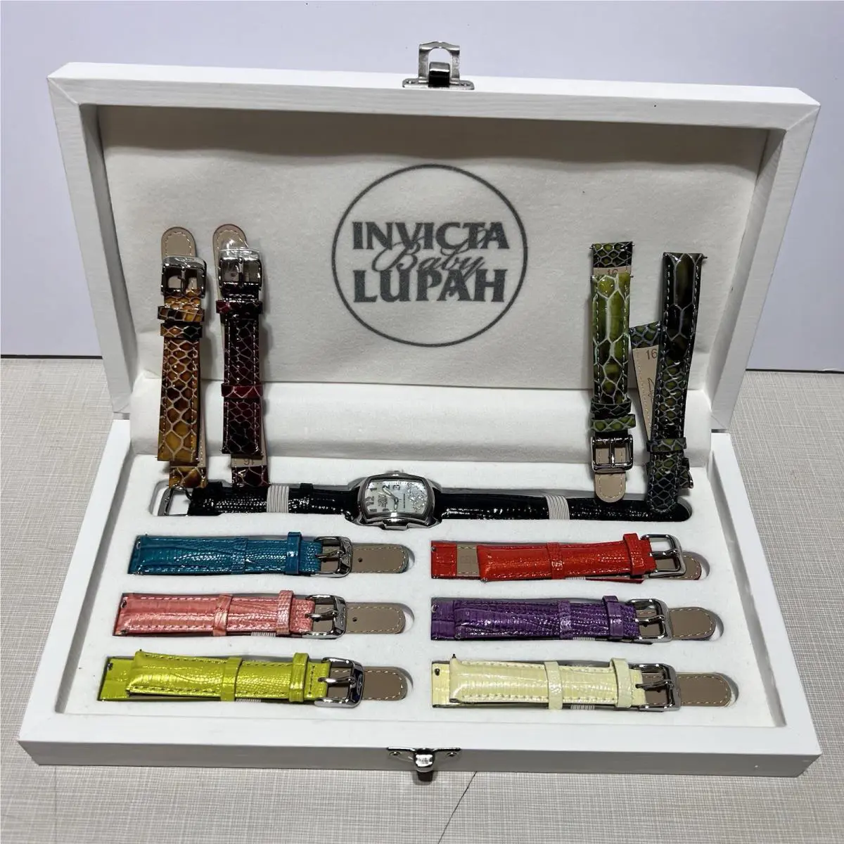 Invicta Watch Set Baby Lupah 11 Pc Interchangeable Bands Special Edition 0862