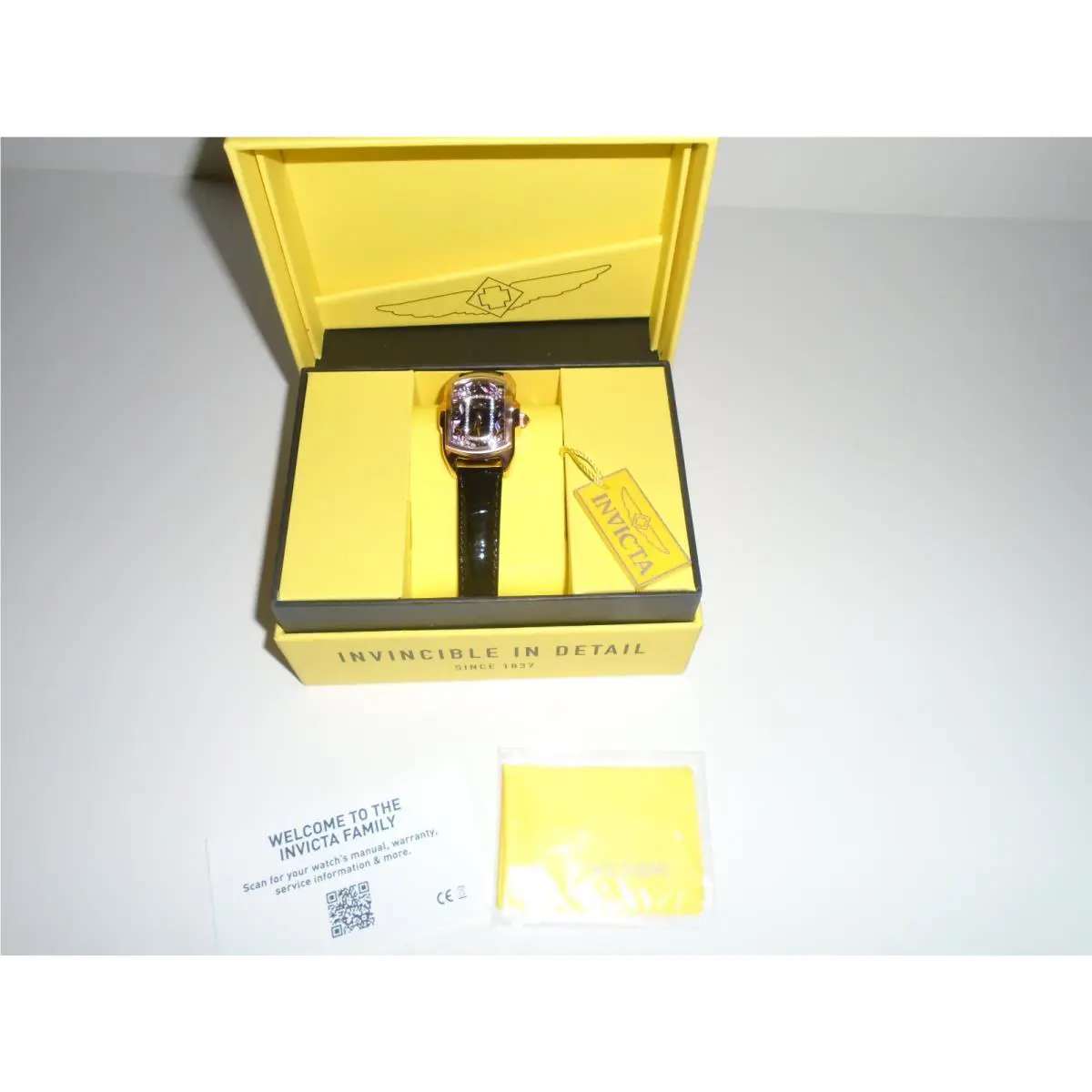 Invicta Lady Lupah Quartz Floral Rose Gold Watch 23221