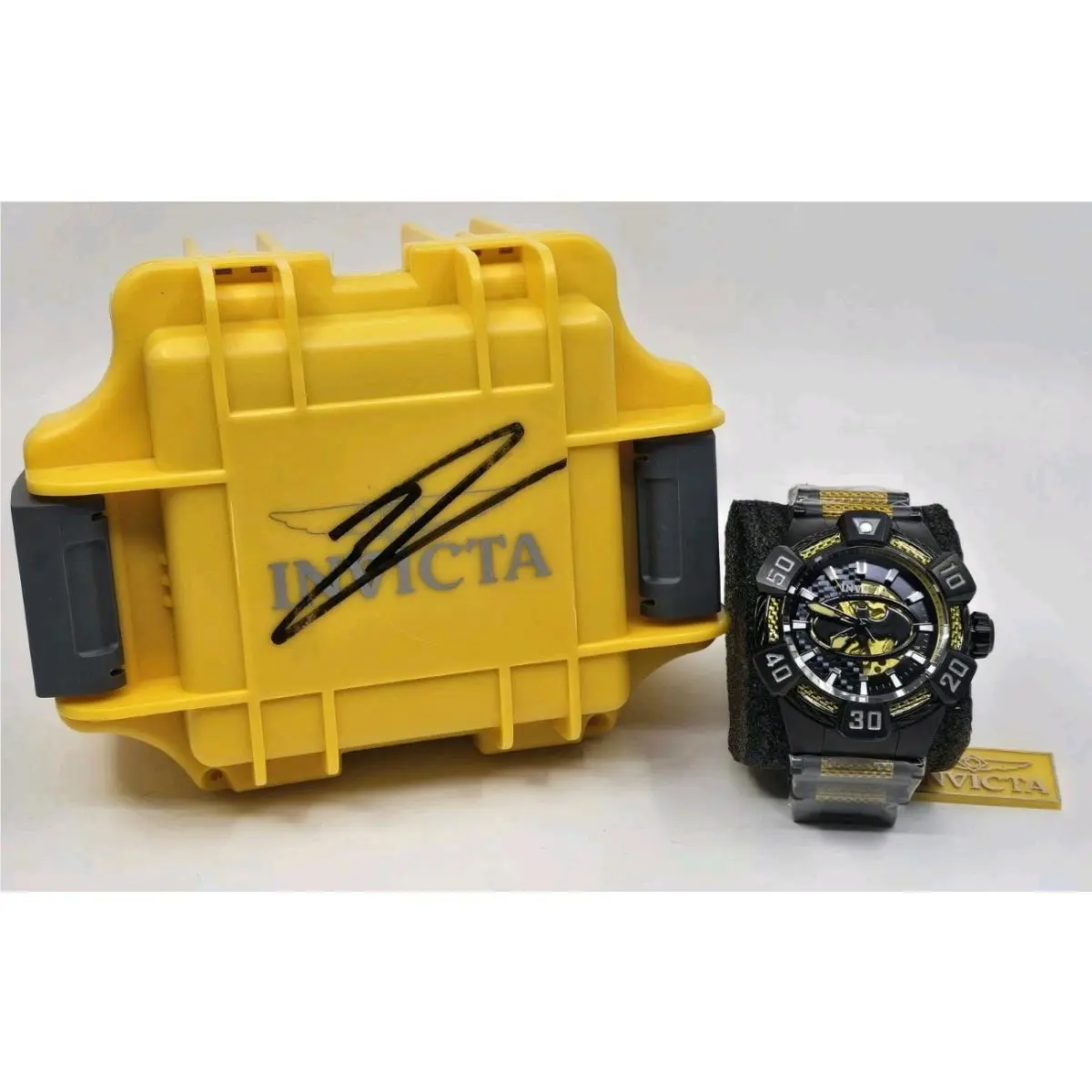 Invicta Reserve Batman Automatic Watch 40982 Ceo Special Signed Case 52mm