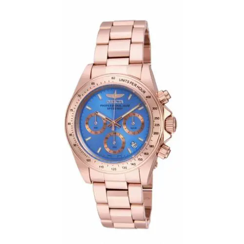 Invicta Women`s 16658 Speedway Quartz Chronograph Light Blue Dial Watch