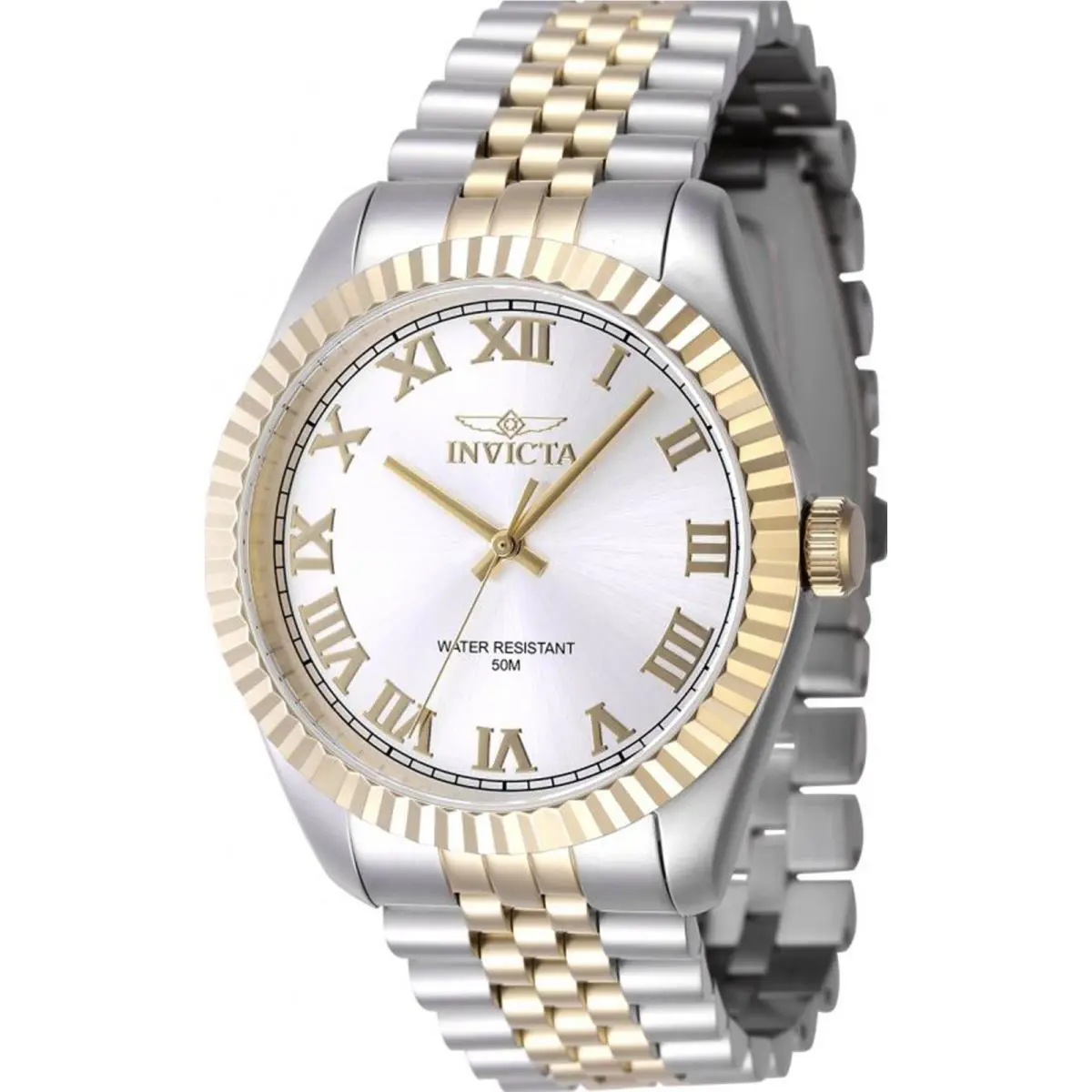 Invicta Men`s 47402 Specialty Quartz 3 Hand Silver Dial Watch