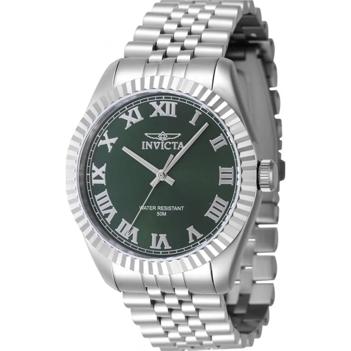 Invicta Men`s 47398 Specialty Quartz 3 Hand Green Dial Watch