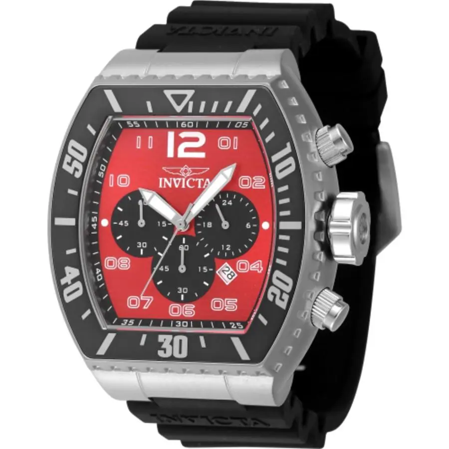 Invicta 47283 Pro Diver Red and Black Dial 51.00 mm Men`s Watch