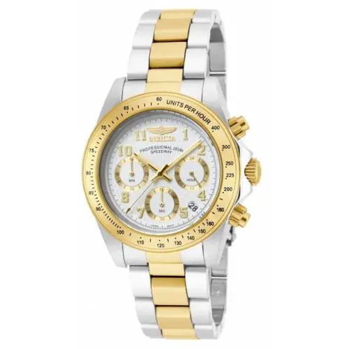 Invicta Men`s 17026 Speedway Quartz Chronograph White Dial Watch