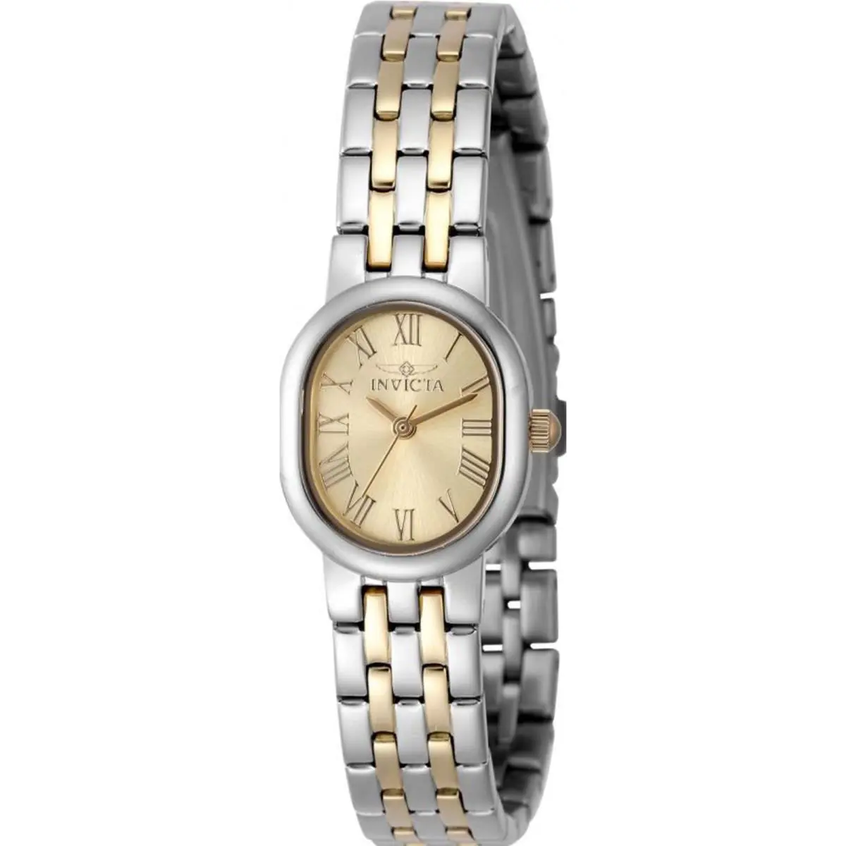 Invicta Women`s 48140 Angel Quartz 3 Hand Gold Dial Watch