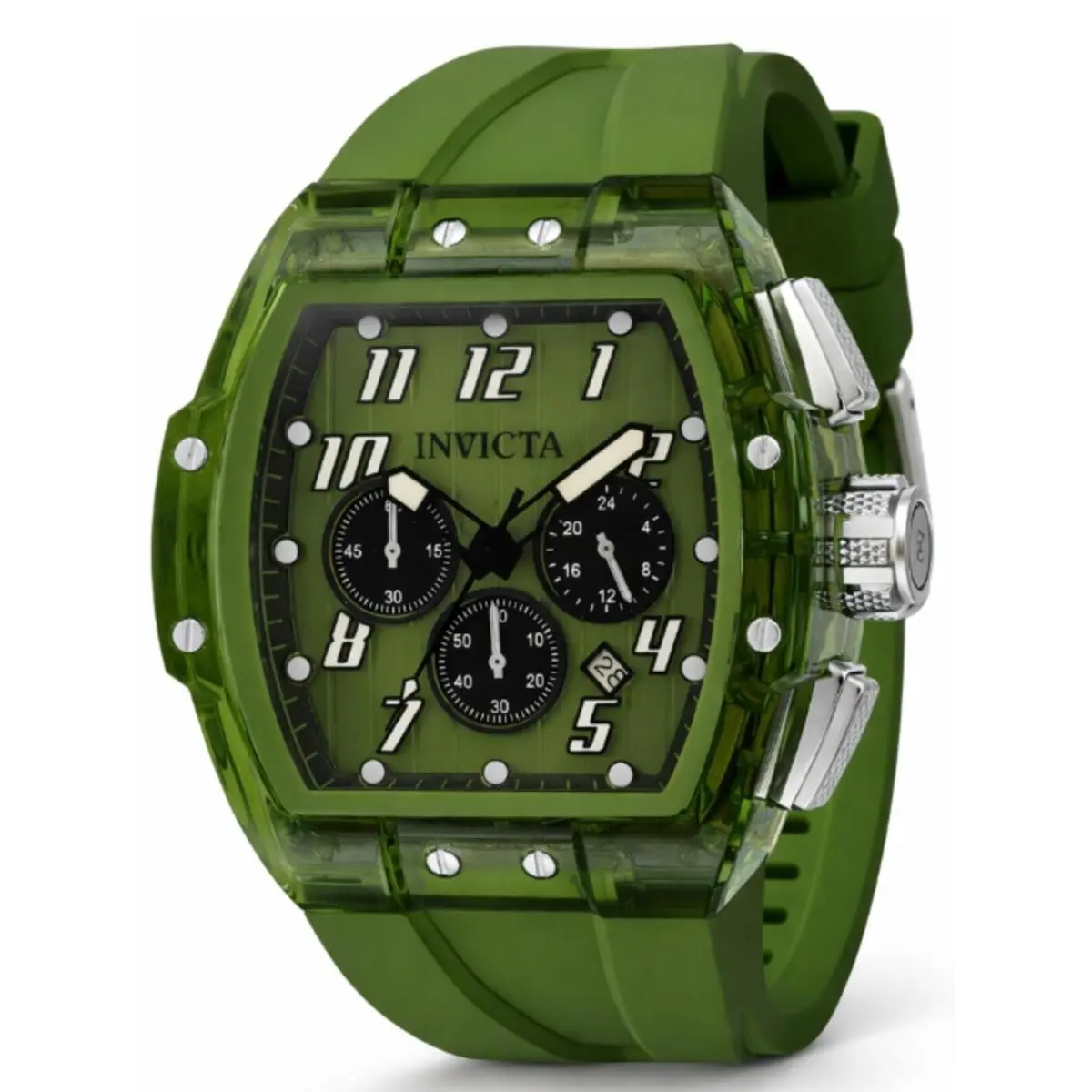Invicta S1 Rally Vortce Men`s Watch - 47mm Army Green 49980