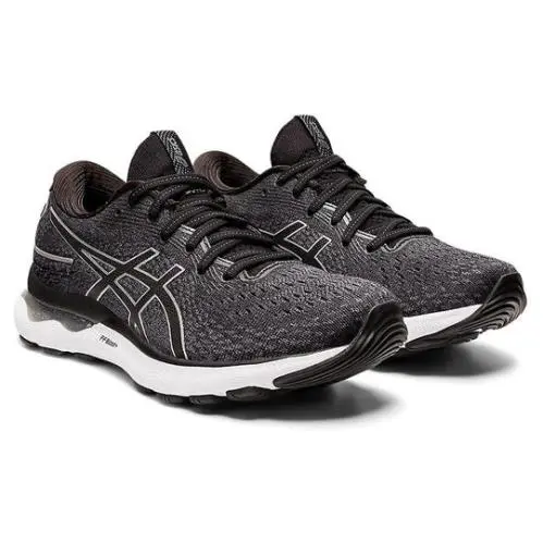 Asics Gel-nimbus 24 1012B201-001 Sneakers Women`s 5 Black Running Shoes GBNC1307