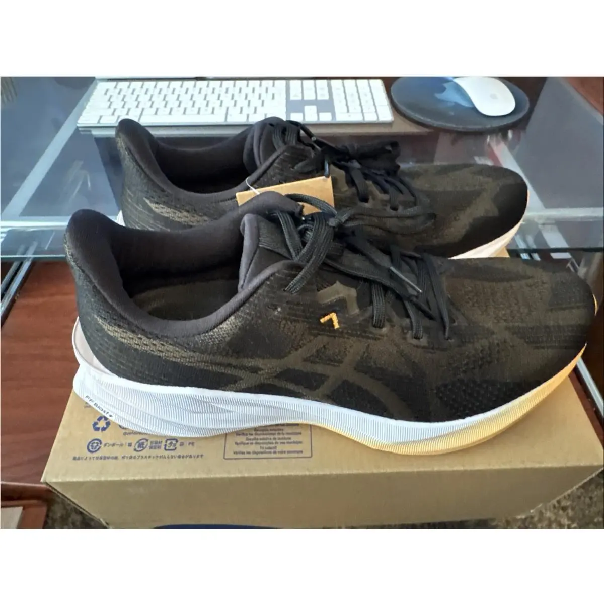 Asics shoes - ASICS Dynablast - Dynablast - 1011C077-003 - Black/Brown Stone 2