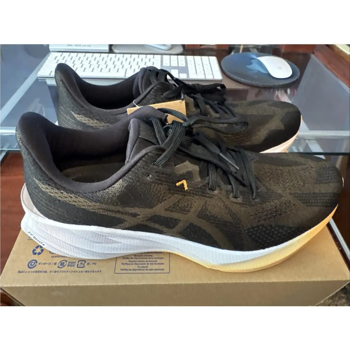Asics shoes - ASICS Dynablast - Dynablast - 1011C077-003 - Black/Brown Stone 6