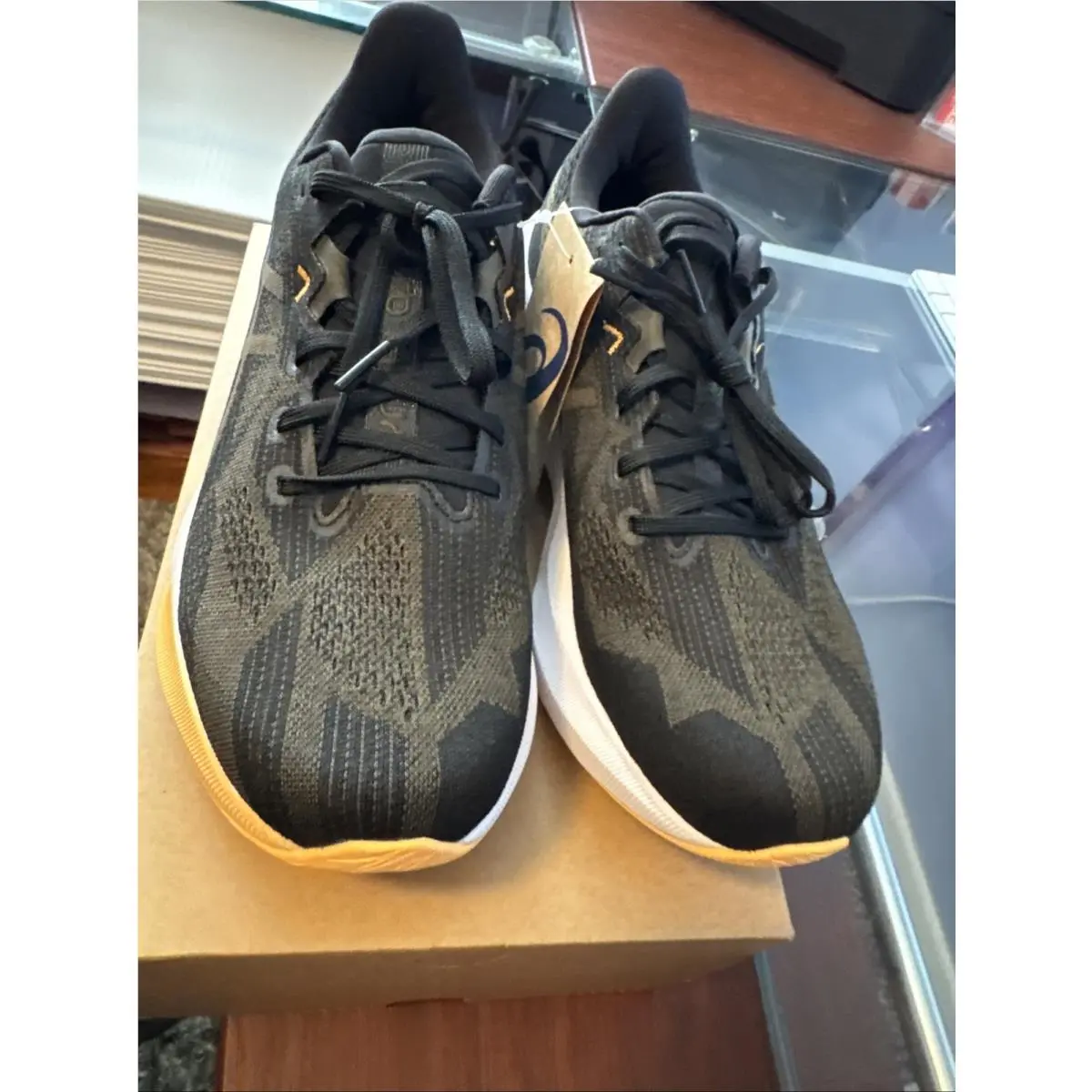 Asics shoes - ASICS Dynablast - Dynablast - 1011C077-003 - Black/Brown Stone 7