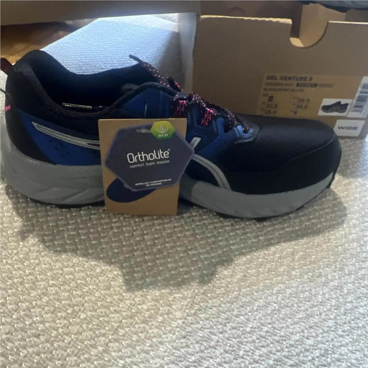 Asics shoes - ASICS GEL-Venture - 1012B314 - Black (UPC: 197298032742) 4