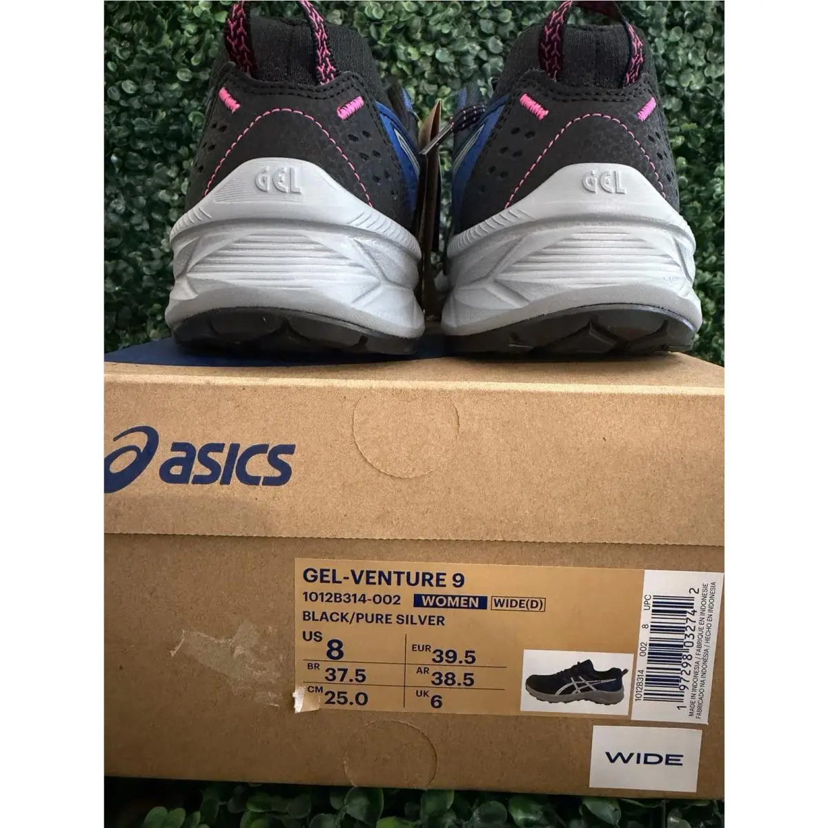 Asics shoes - ASICS GEL-Venture - 1012B314 - Black (UPC: 197298032742) 0