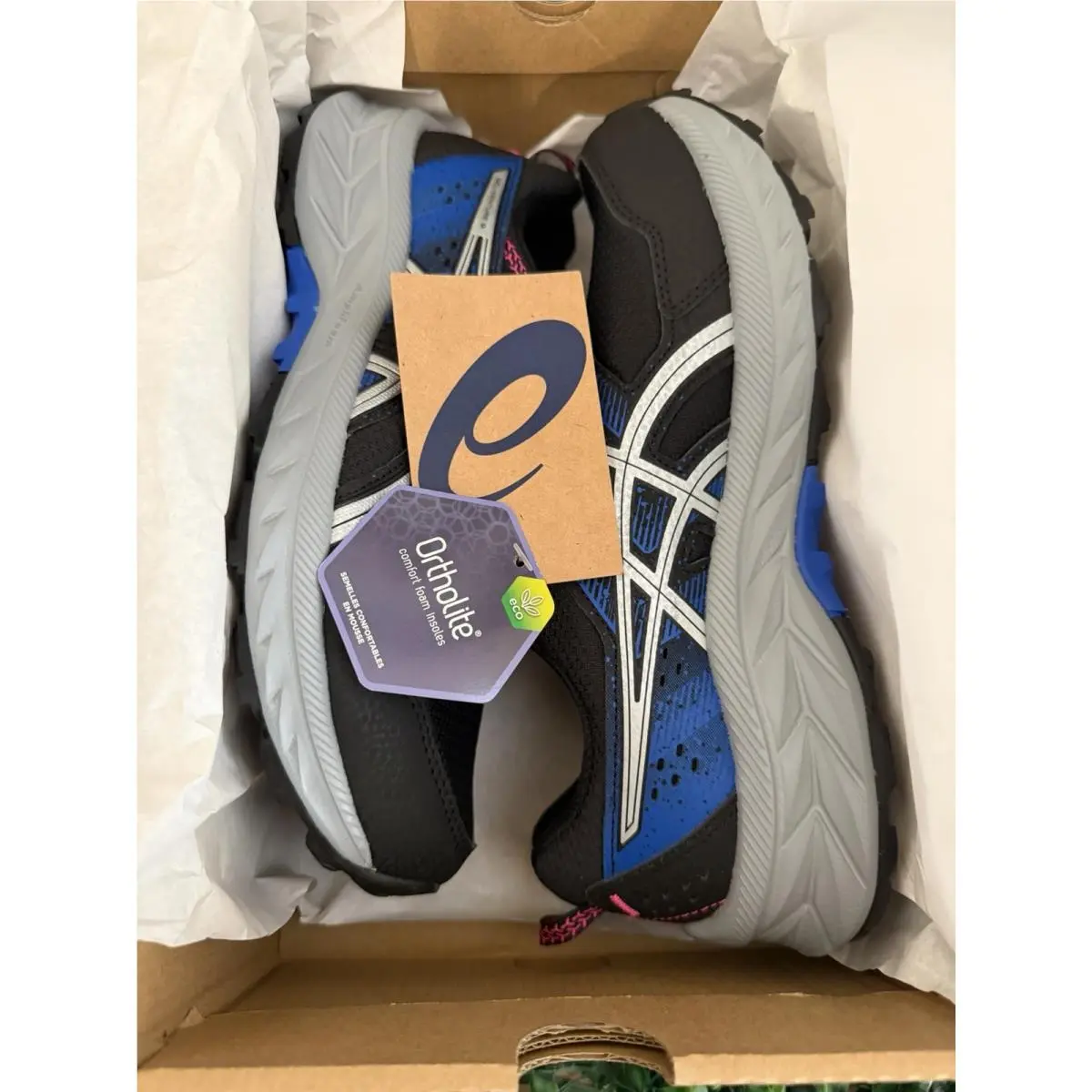 Asics shoes - ASICS GEL-Venture - 1012B314 - Black (UPC: 197298032742) 7