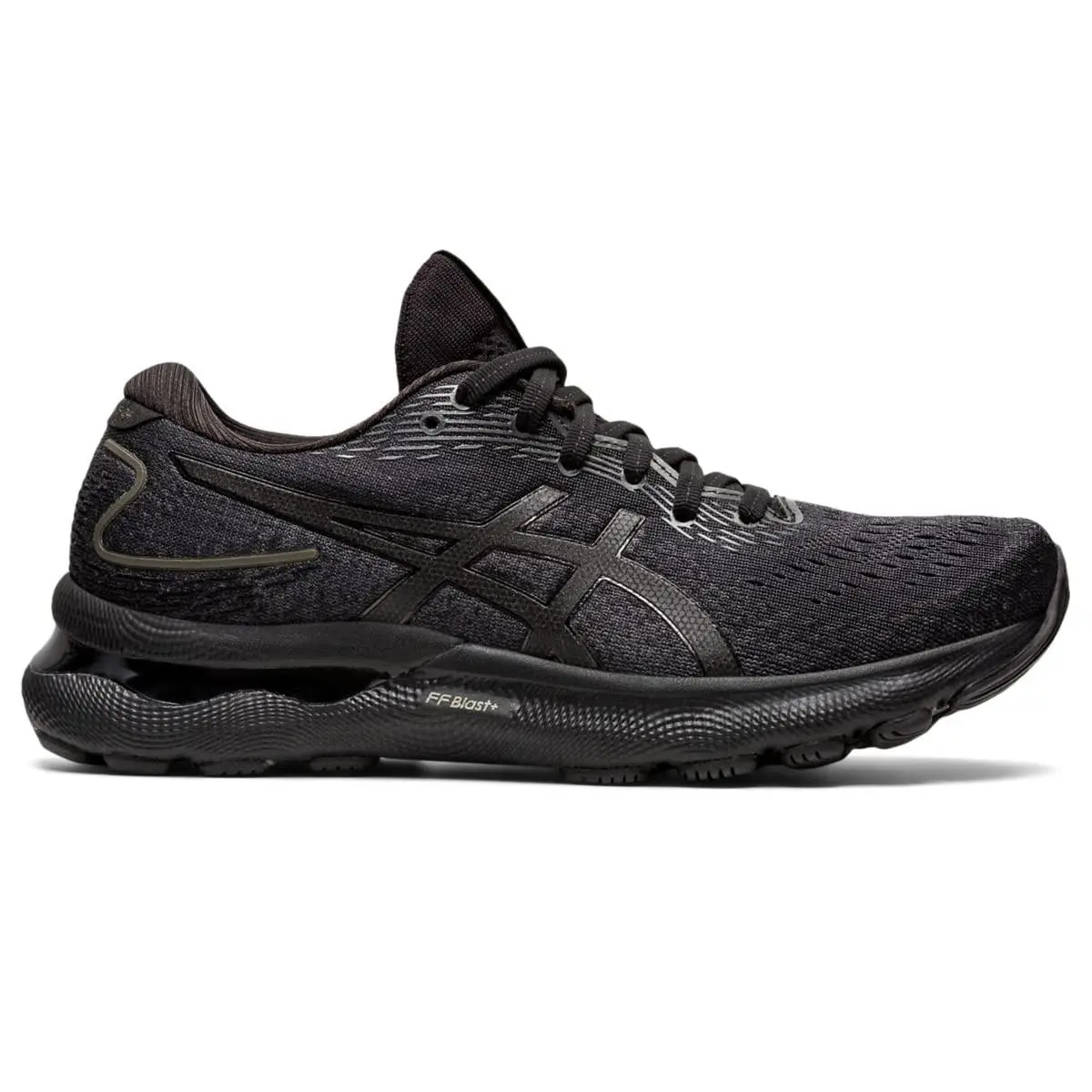 Asics Women`s Gel-nimbus® 24 R Running Shoes 7 US Wide Black/black