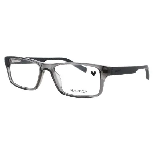 N8159-N-015-54 Eyeglasses Eye Glasses 015 54mm Unisex Smoke Crystal by Nautica