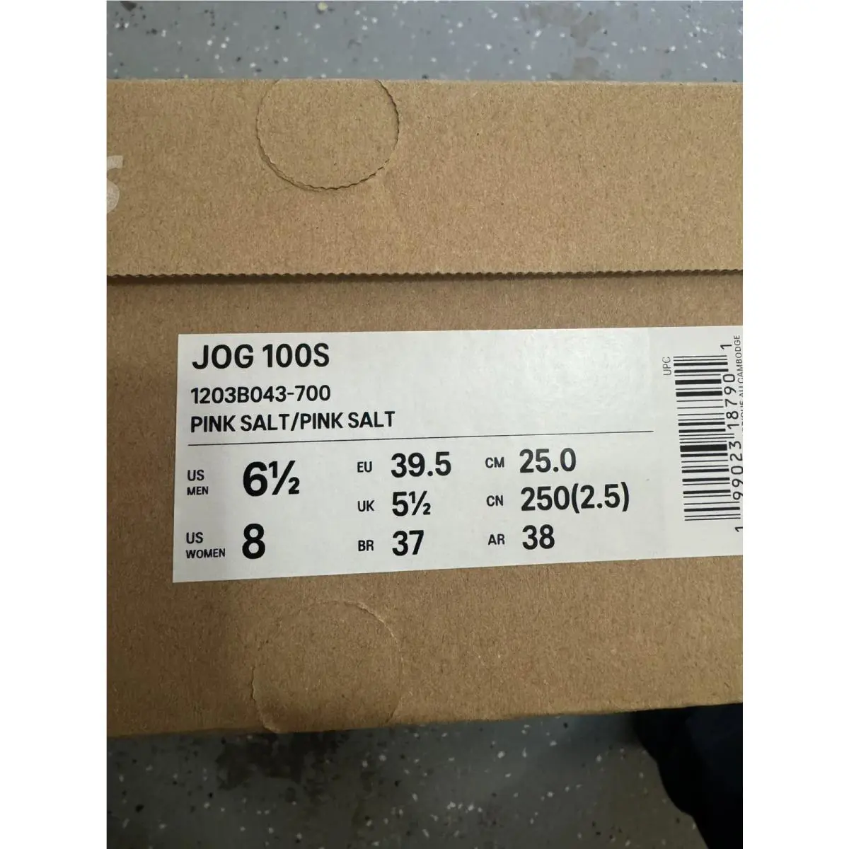 Asics shoes - ASICS Jog 100 - Jog - 1203B043-700 - Pink 1