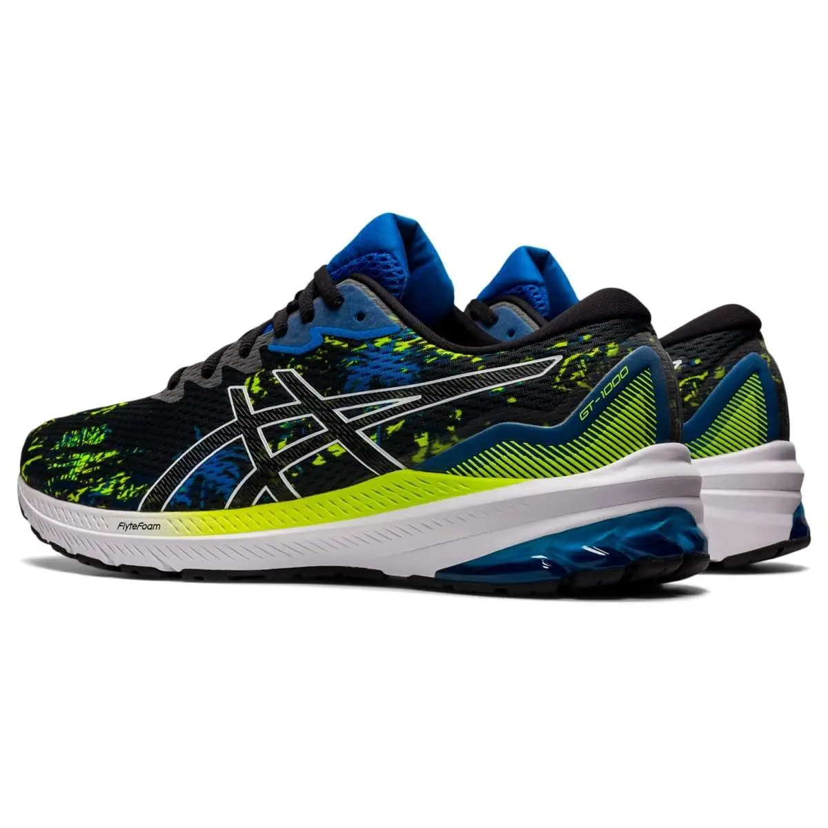Asics shoes - ASICS GT-1000 11 - 1011B452001 - Black Electric Blue 2