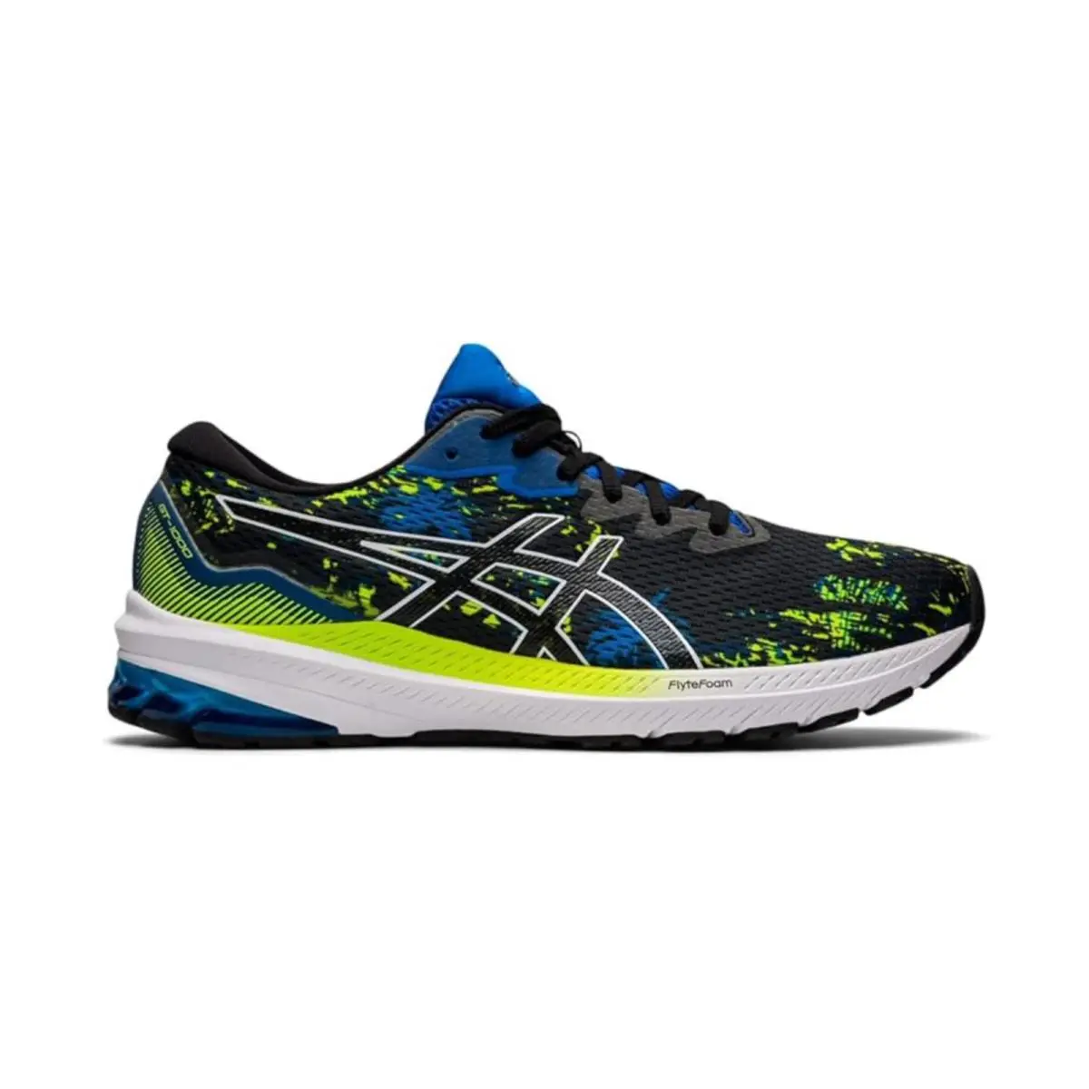 Asics Men`s GT-1000 11 Trail Running Shoes 11.5 US Black/electric Blue Rare