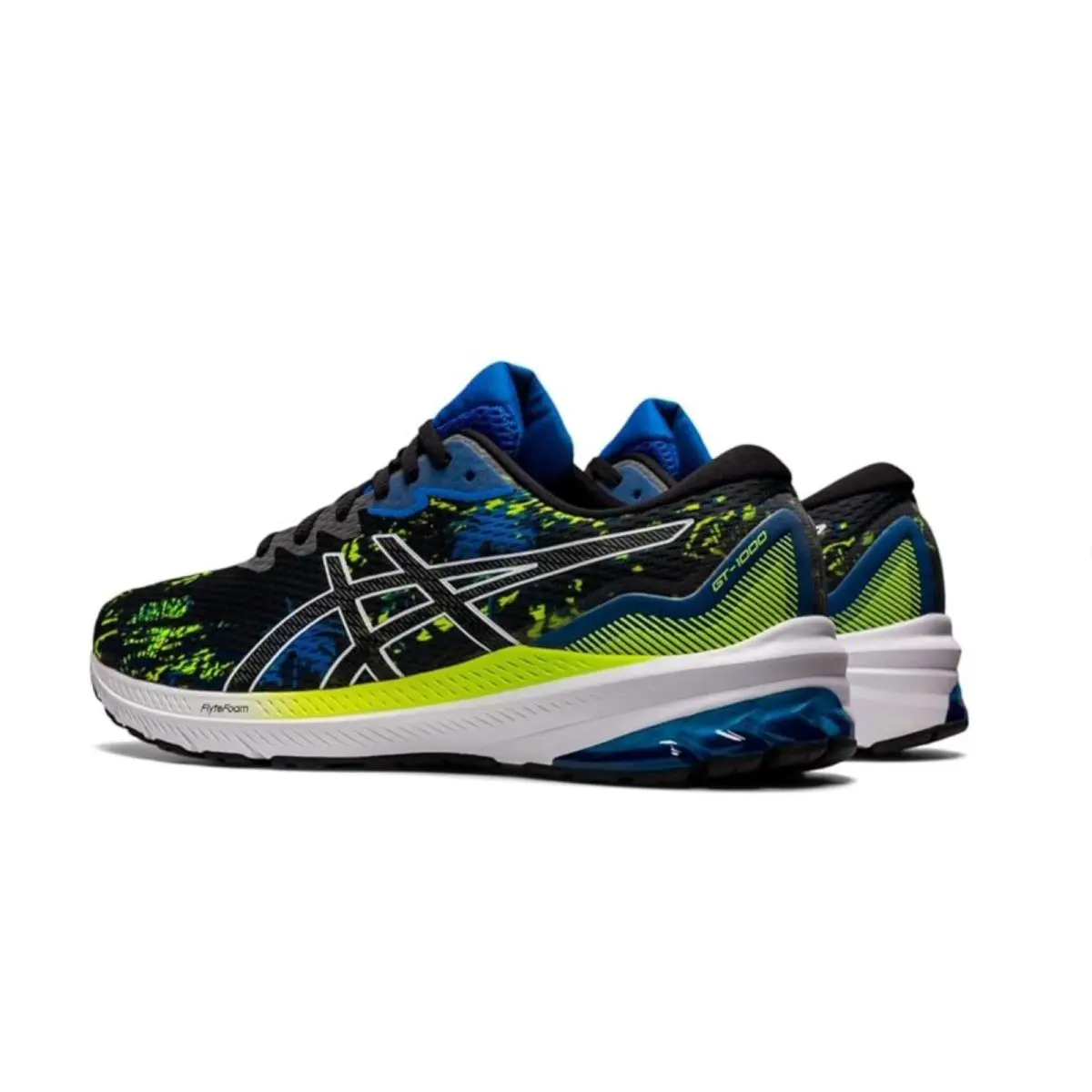 Asics shoes - ASICS GT-1000 11 - 1011B452001 - Black / Electric Blue 2