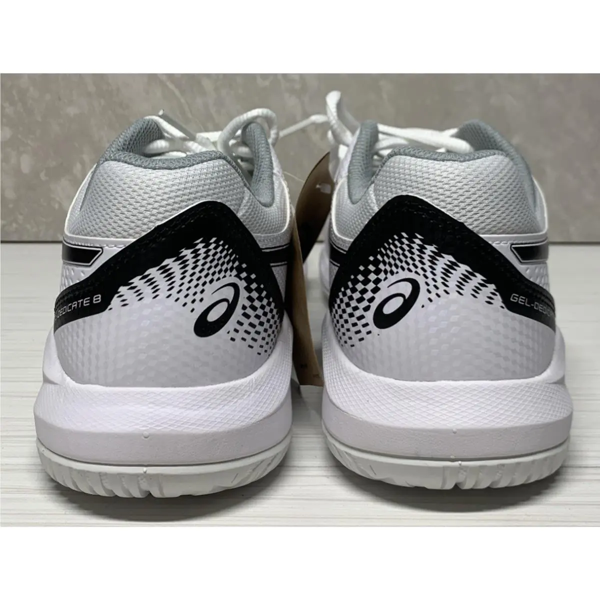 Asics shoes - ASICS Gel Dedicate - Gel Dedicate - 1041A408-101 - White / Black, Manufacturer: White/Black (UPC: 196074863310) 1