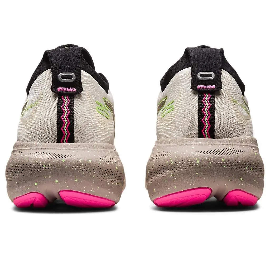 Asics shoes - ASICS Wmns Gel Nimbus 25 - 1012B581-200 - Nature Bathing/Lime Green 3