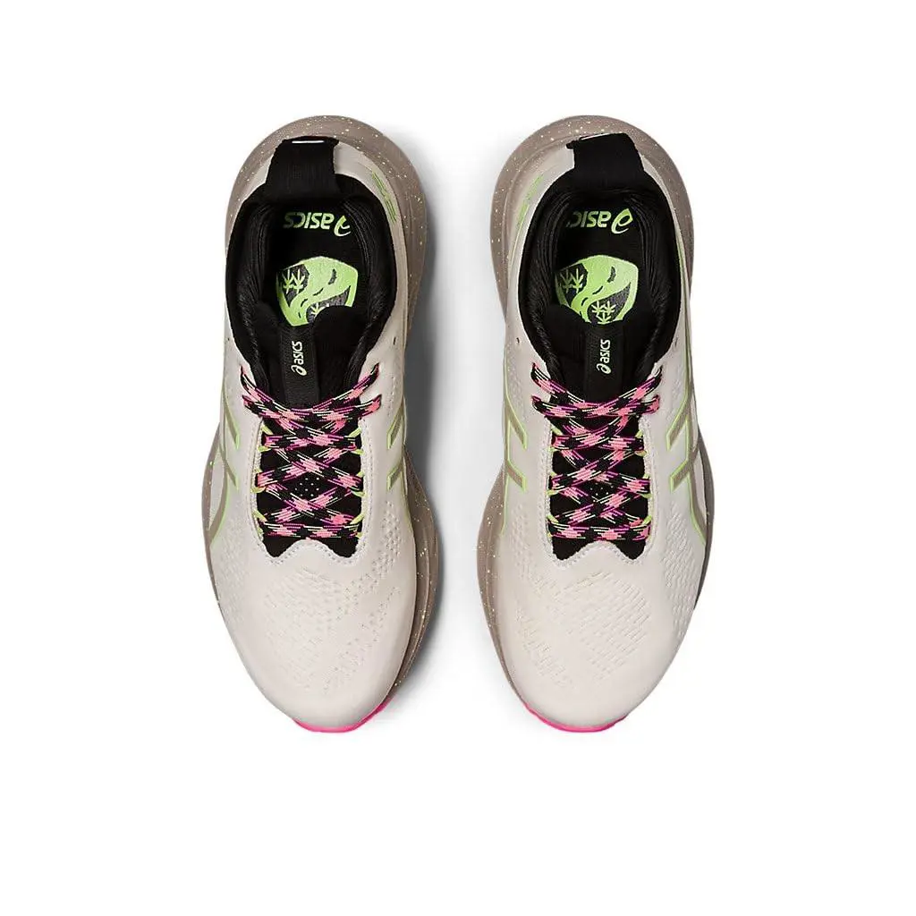 Asics shoes - ASICS Wmns Gel Nimbus 25 - 1012B581-200 - Nature Bathing/Lime Green 4
